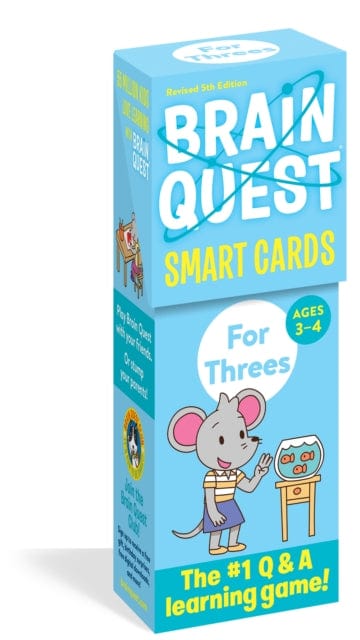 Brain Quest للبطاقات الذكية الثلاثيات الطبعة 5 المنقحة