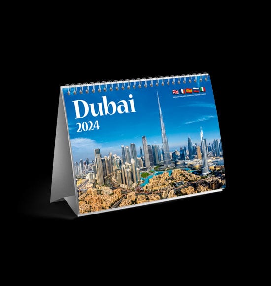 Explorer - Dubai Desk Calendar 2024