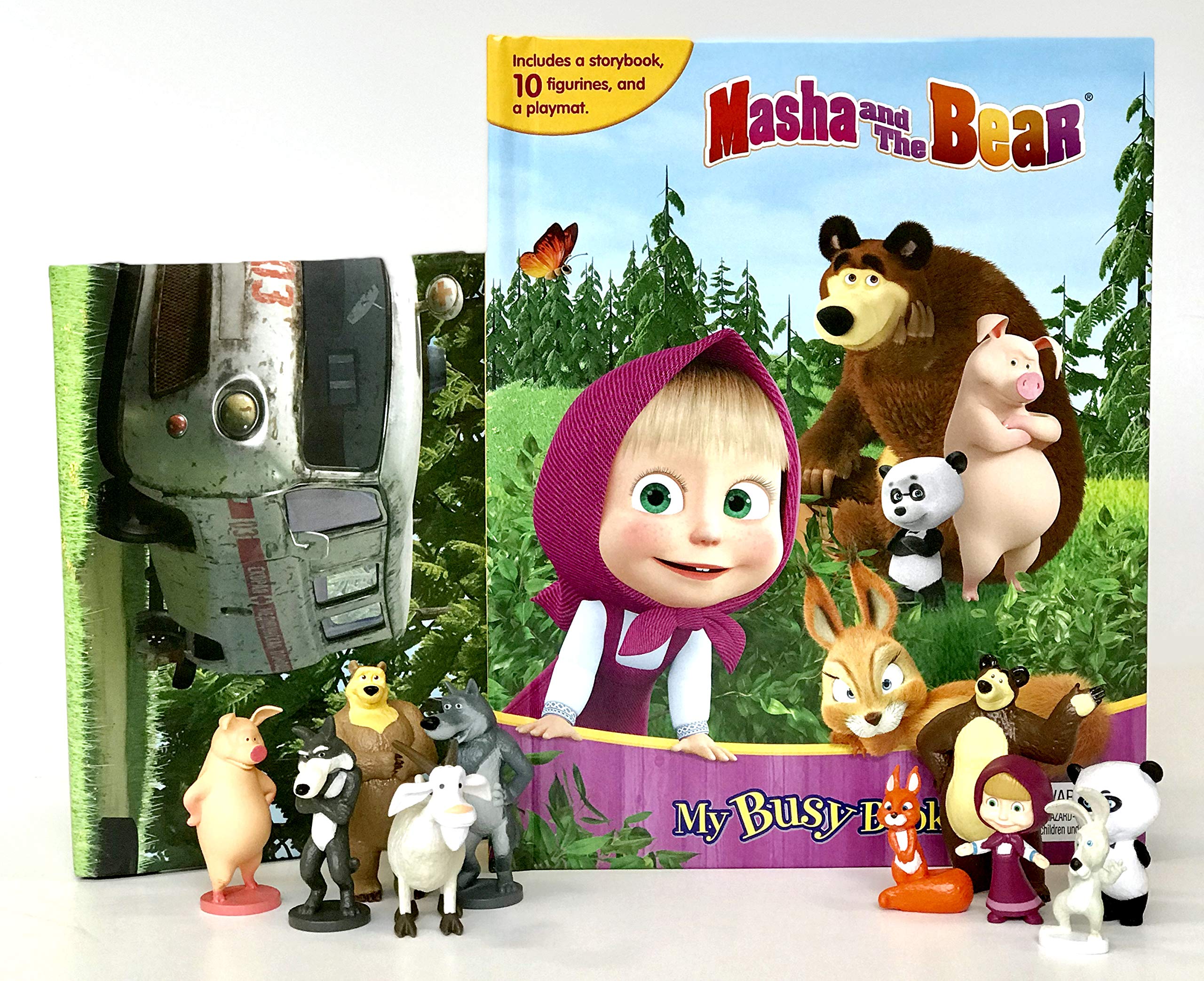 MASHA & THE BEAR MY BUSY BOOK