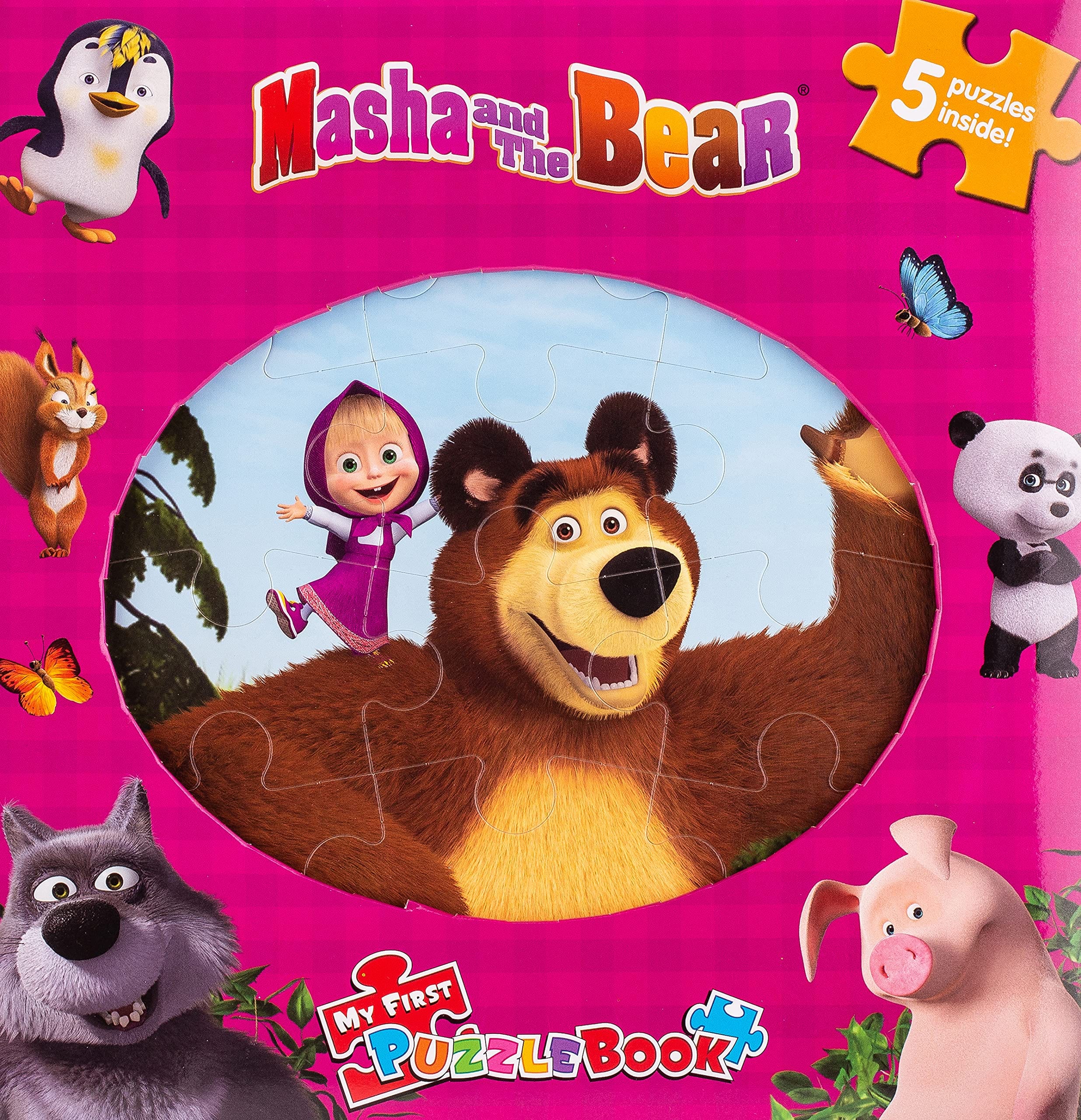 MASHA & THE BEAR MY FIRST PUZZLE BOOK