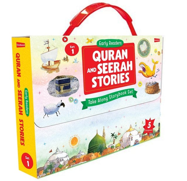 QURAN AND SEERAH STORIES: TAKE ALONG STORYBOOK SET -1 - EARLY READERS 