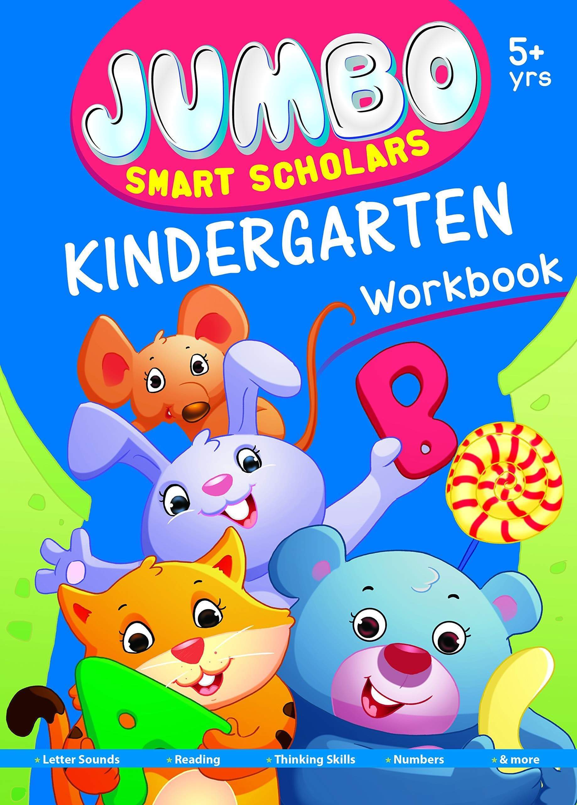 JUMBO SMART SCHOLARS KINDERGARTEN WORKBOOK