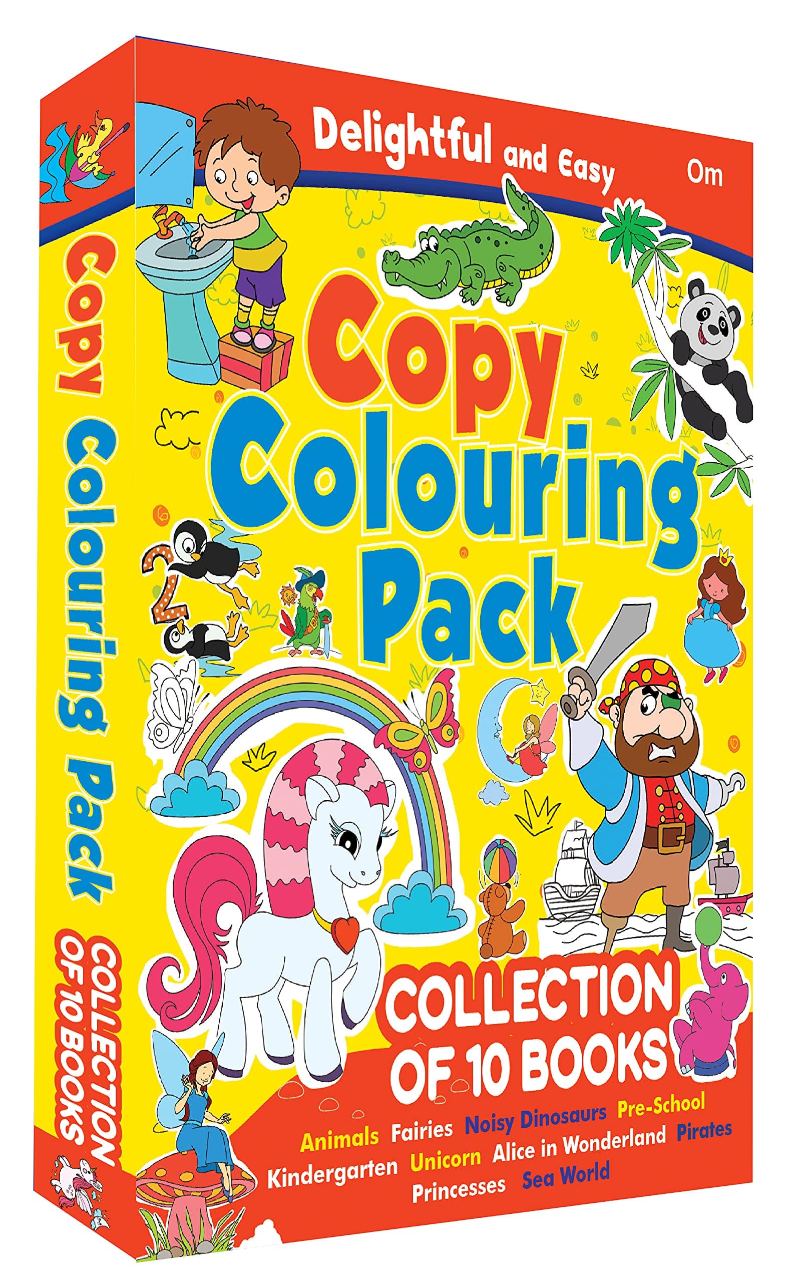 Copy Colouring Pack 2: Collection of 10 Books