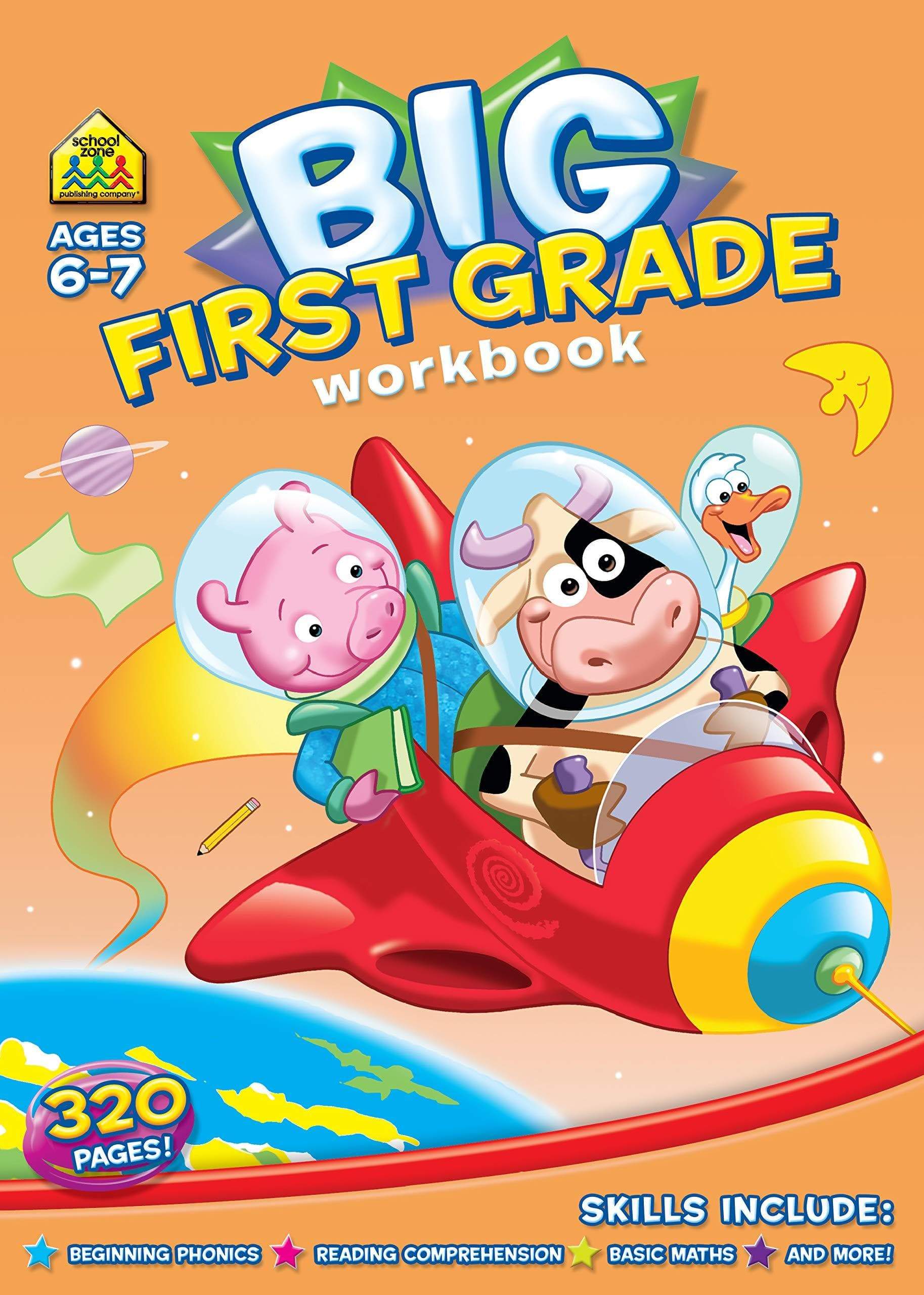 BIG FIRST GRADE WORKBOOK