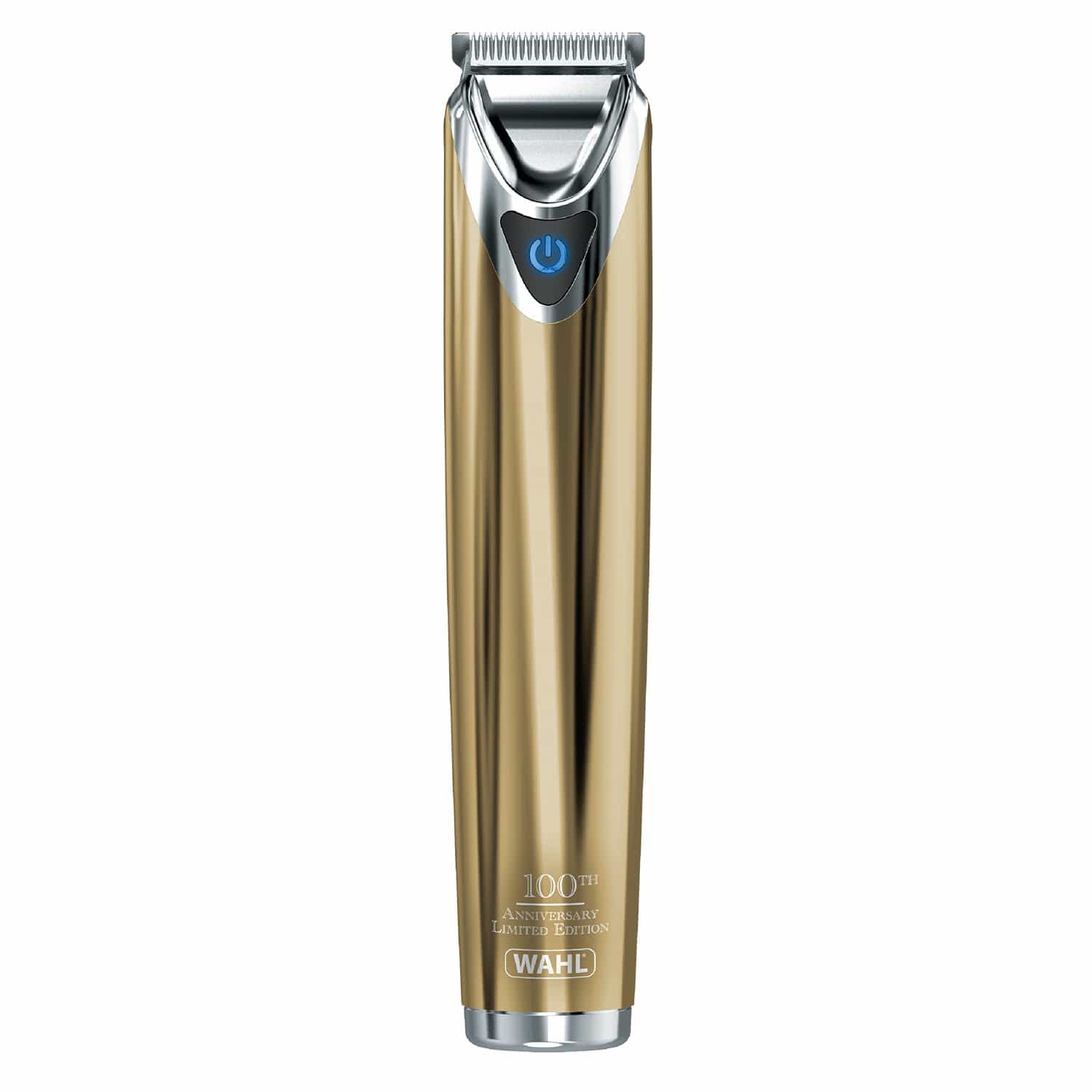 WAHL LIMITED EDITION TRIMMER STAINLESS STEEL 18 KARAT GOLD PLATED  - 9864-1427