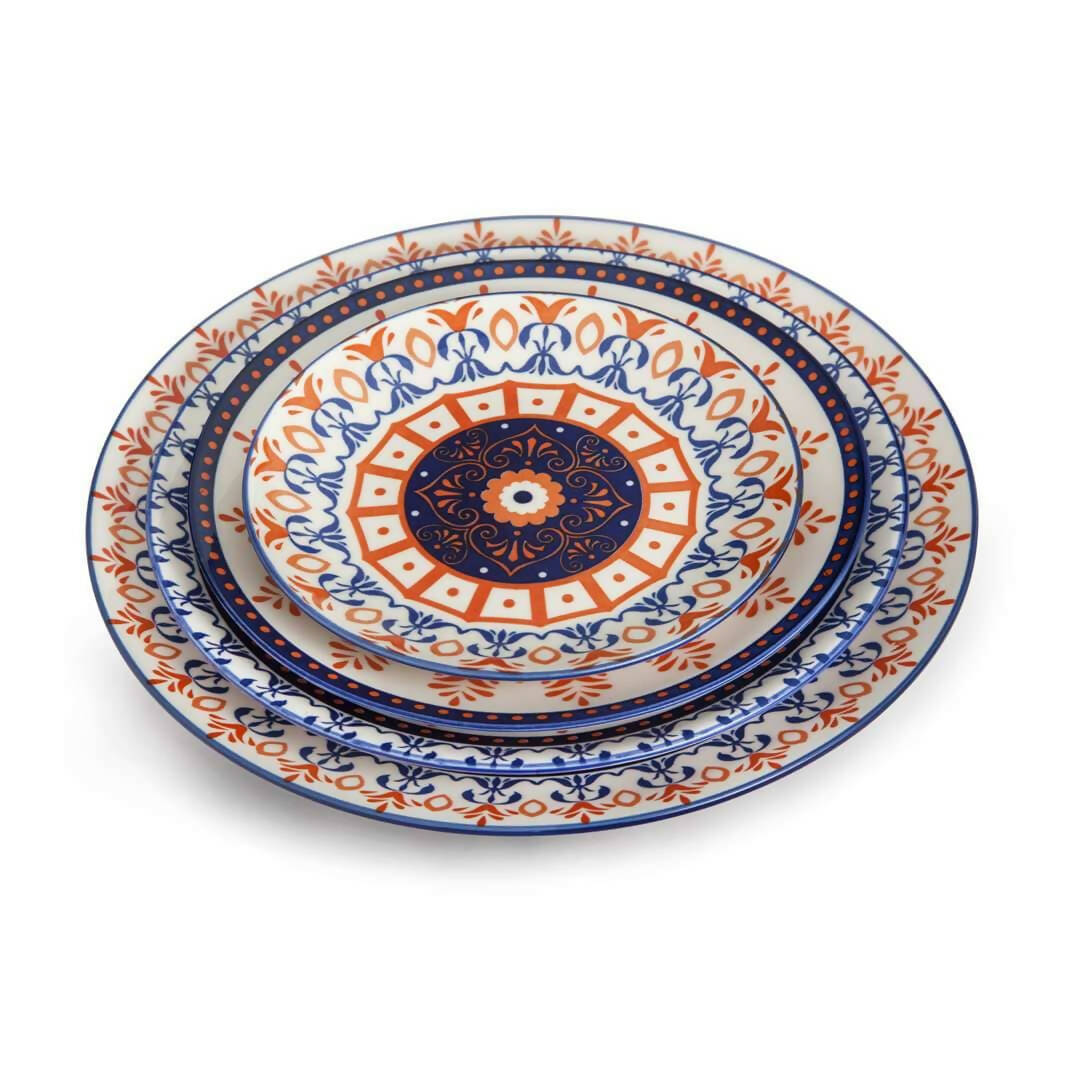 Che Brucia Henna Porcelain Round Plate