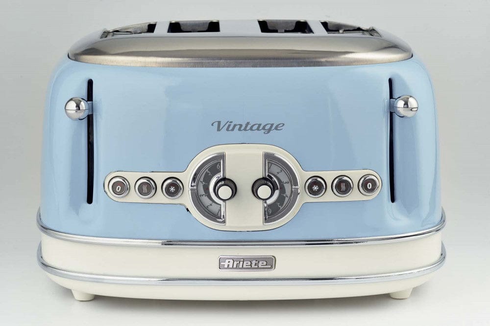 Ariete  Vintage Kettle 1.7L + Ariete Vintage 4 Slice Toaster