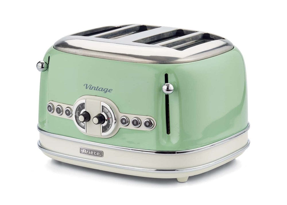 Ariete  Vintage Kettle 1.7L + Ariete Vintage 4 Slice Toaster