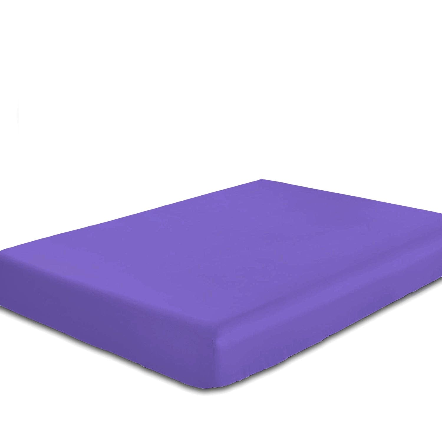 Cotton Home 1-piece Fitted Sheet Super Soft Purple