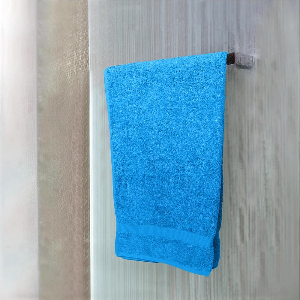 Cotton Home Bath Towel 2-piece Set Teal