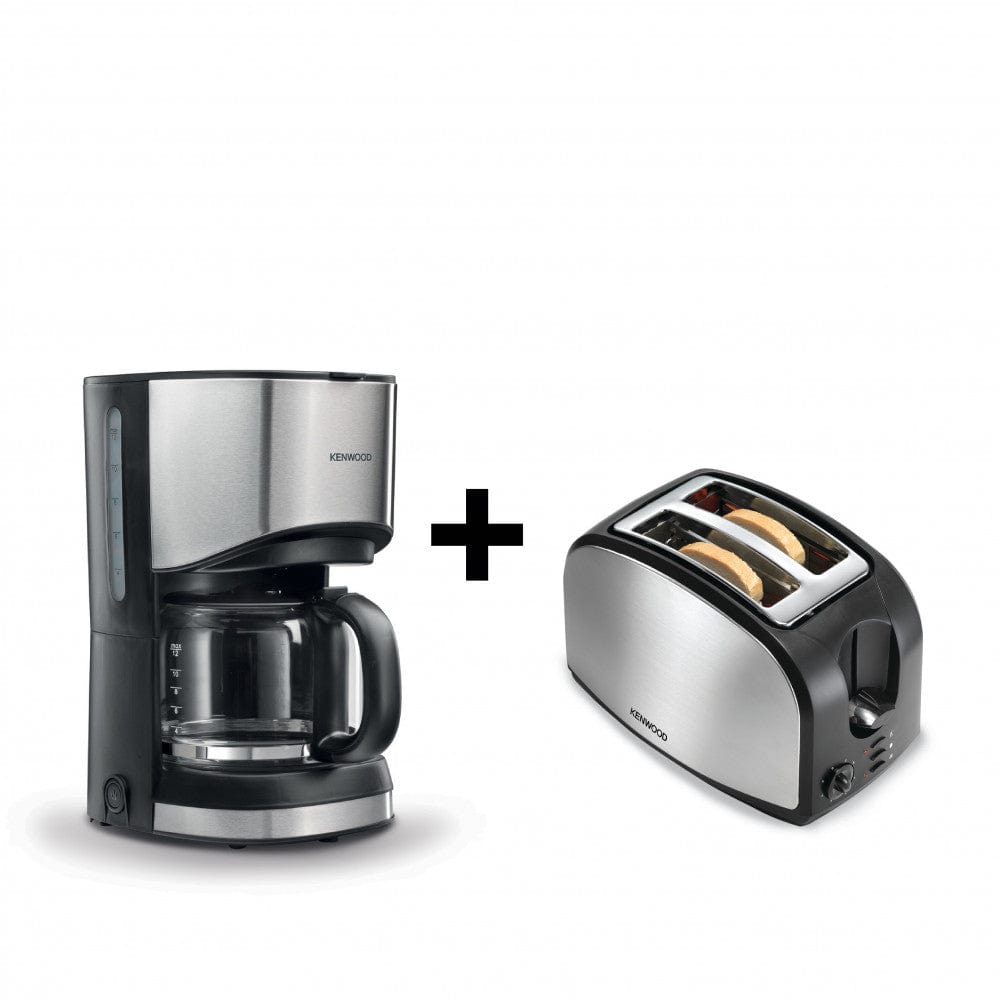 Kenwood Drip Coffee Maker CMM10.000BM + Kenwood Toaster TCM01.A0BK