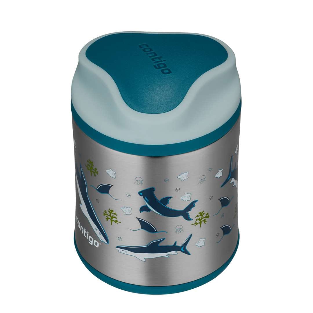 Contigo Sharks Kids Stainless Steel Food Jar 300 ml