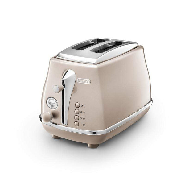 De Longhi 2 Slice Icona Metallics Toaster