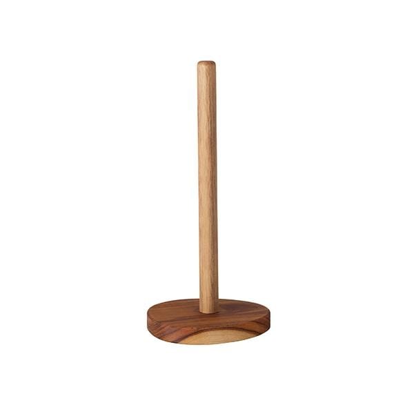 Aida Raw Teak Wood Paper Towel Holder