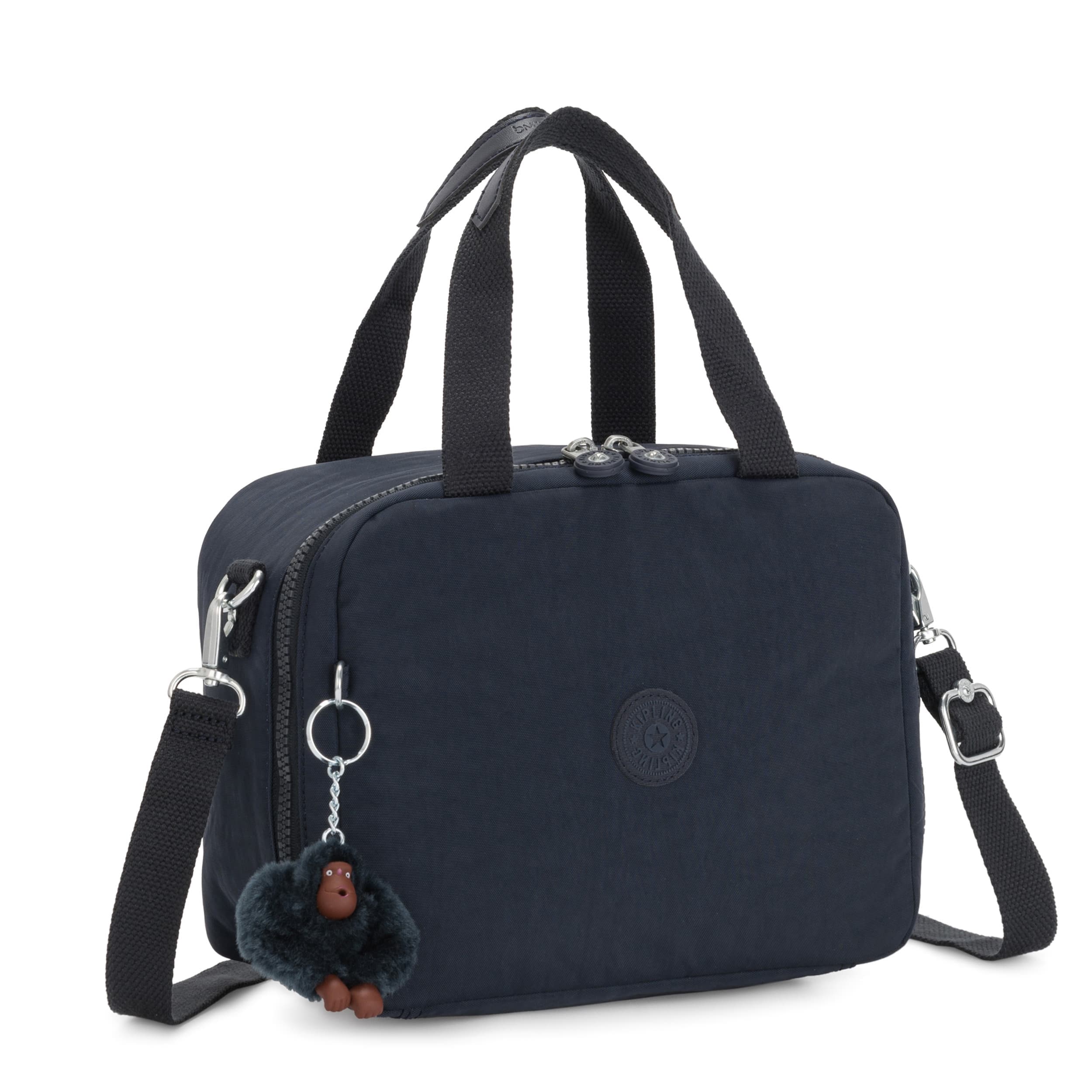 Kipling Miyo True Blue Tonal Large Lunch Bag with Trolley Sleeve C215381-4DX