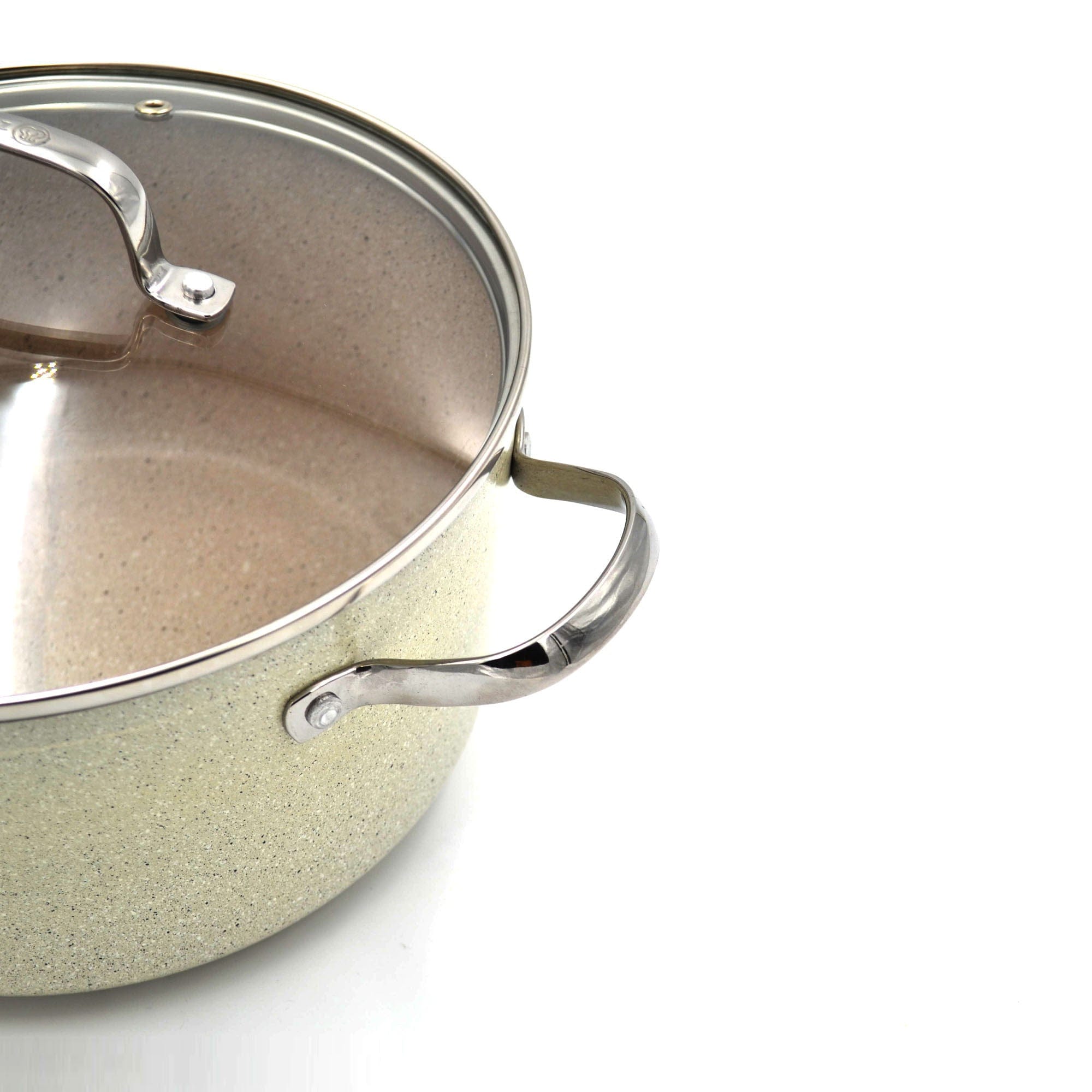 Korkmaz Granita Forged Aluminium Casserole Pot