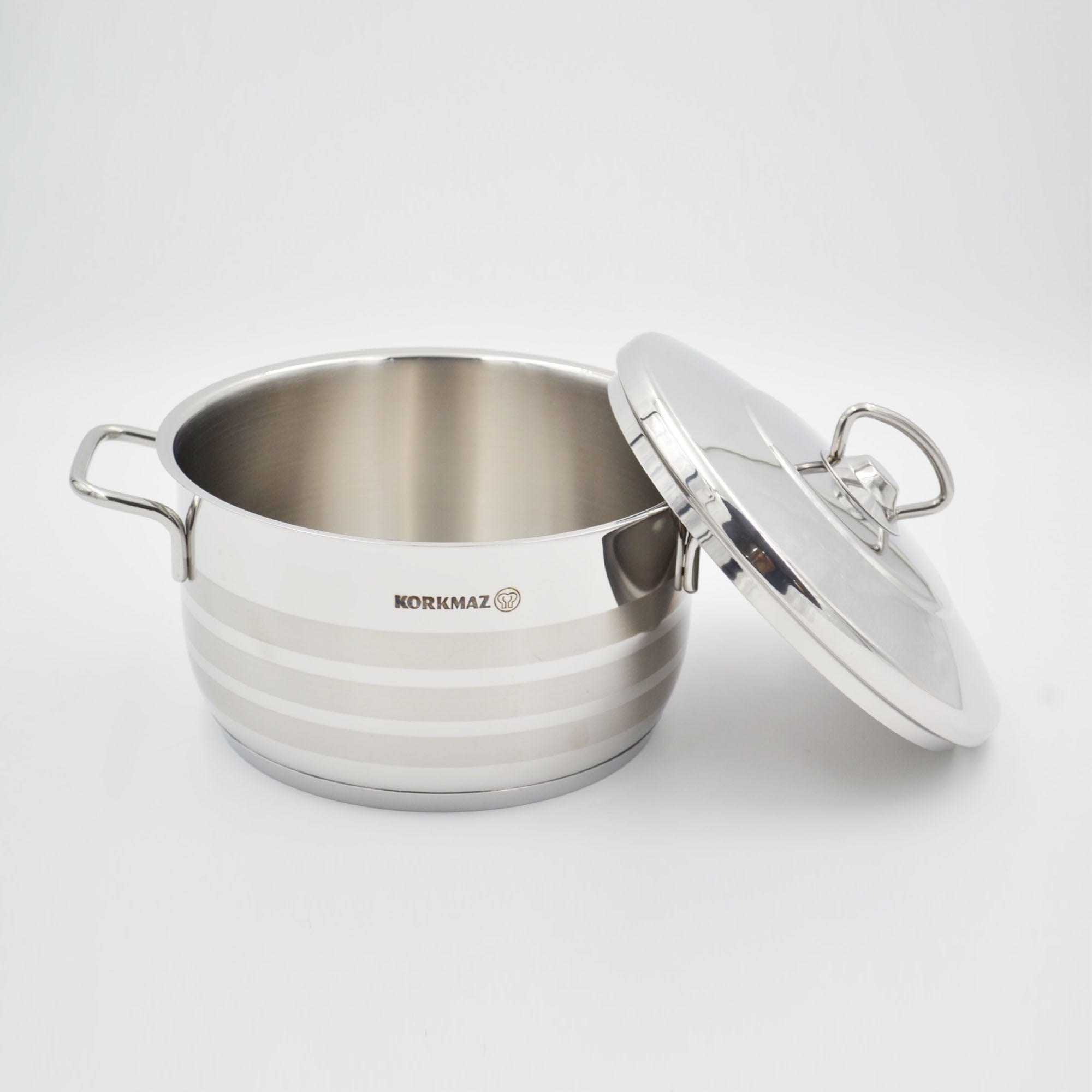 Korkmaz Astra Stainless Steel Casserole Pot