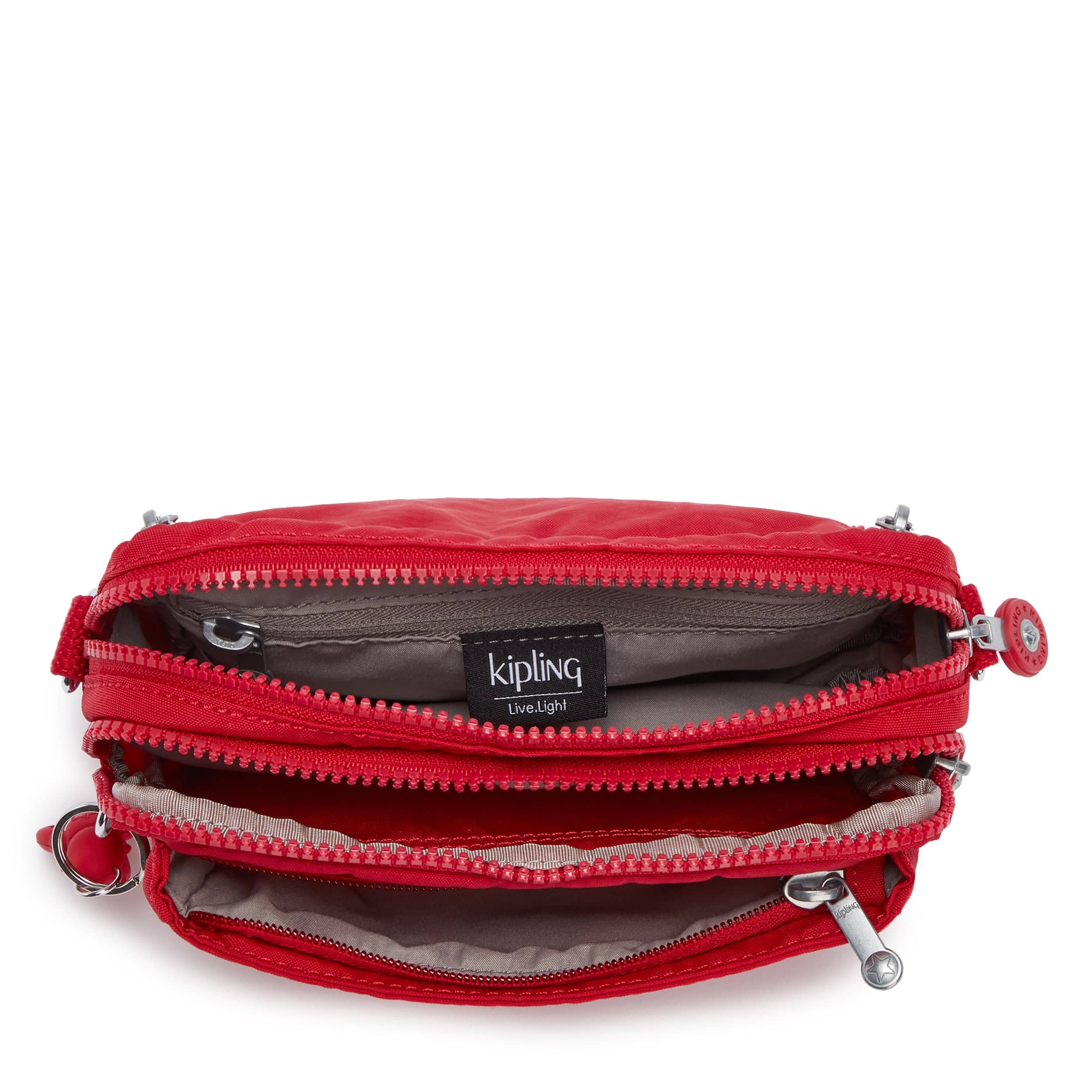 Kipling Abanu Multi Red Rouge Small Crossbody Bag C2I3795-Z33