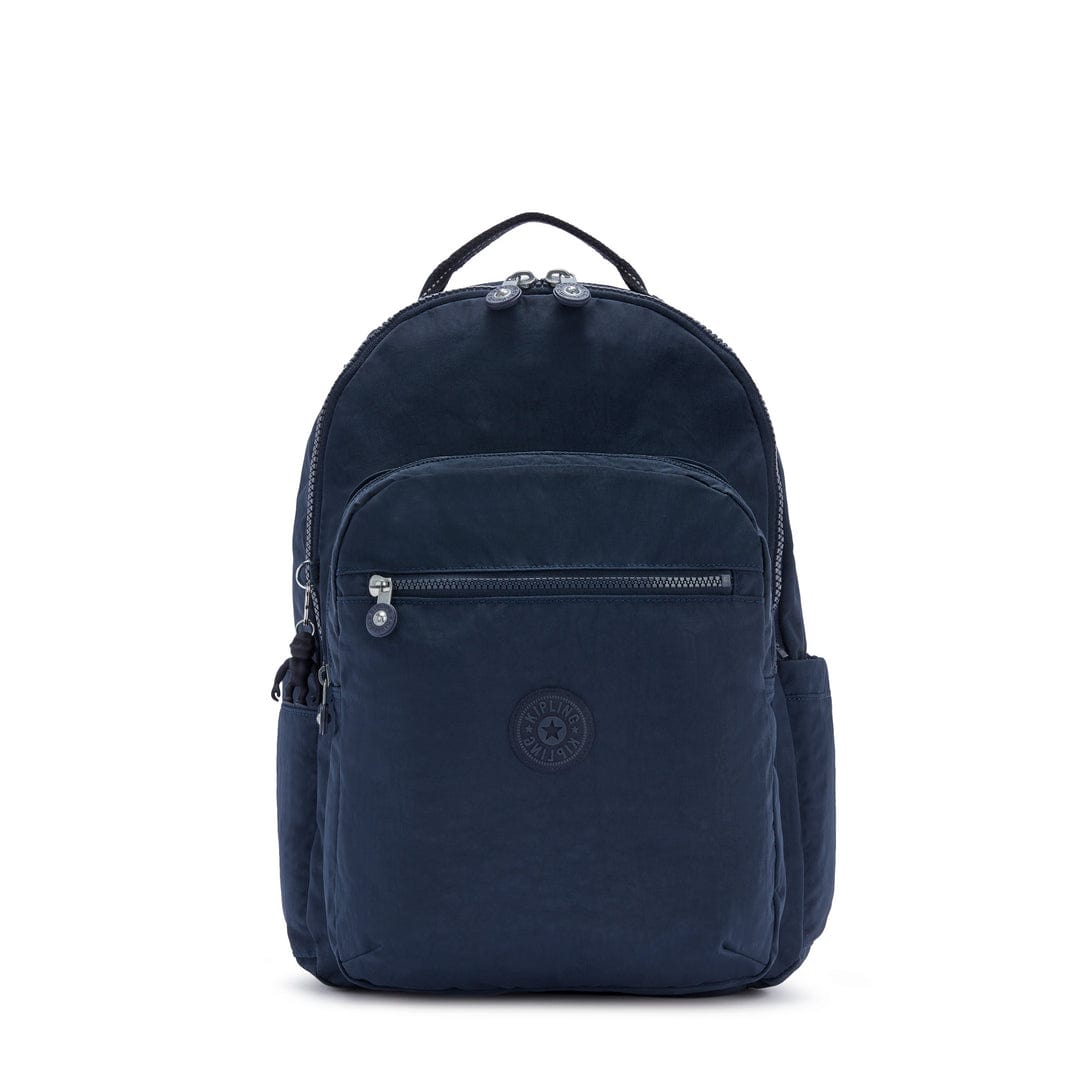 KIPLING-Seoul-Large Backpack-Blue Bleu 2-I5210-96V