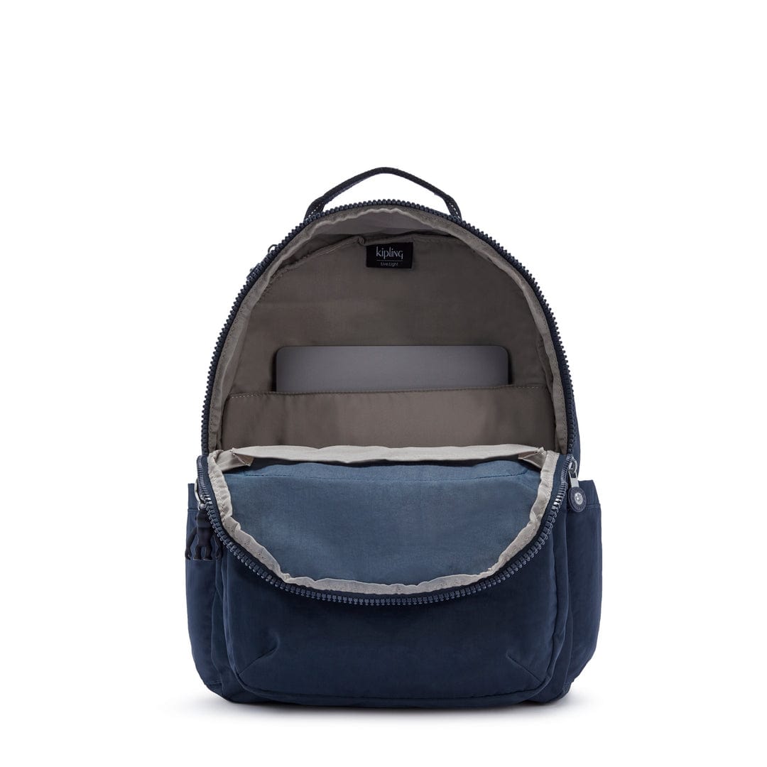 Kipling Seoul Blue Bleu 2 Large Backpack C2I5210-96V