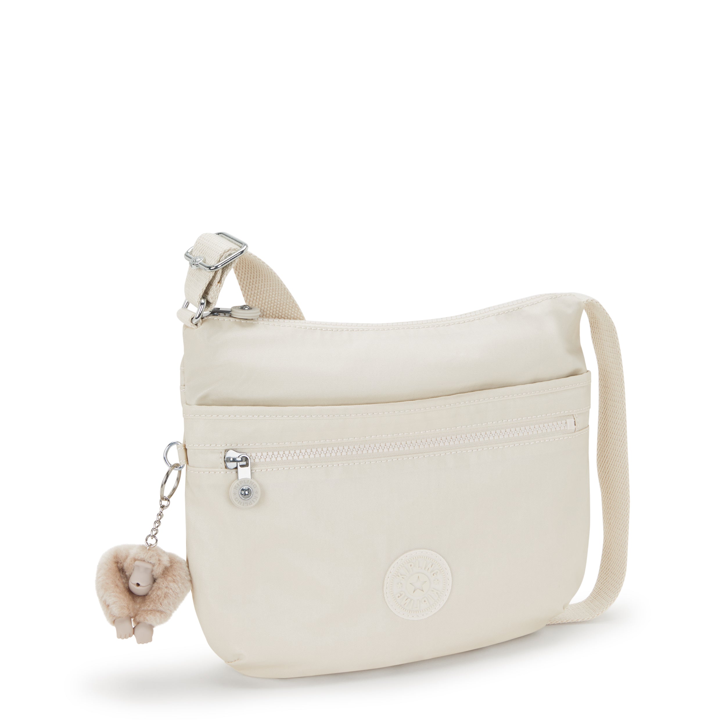 Kipling Arto Beige Pearl Medium Crossbody Bag C210878-3KA