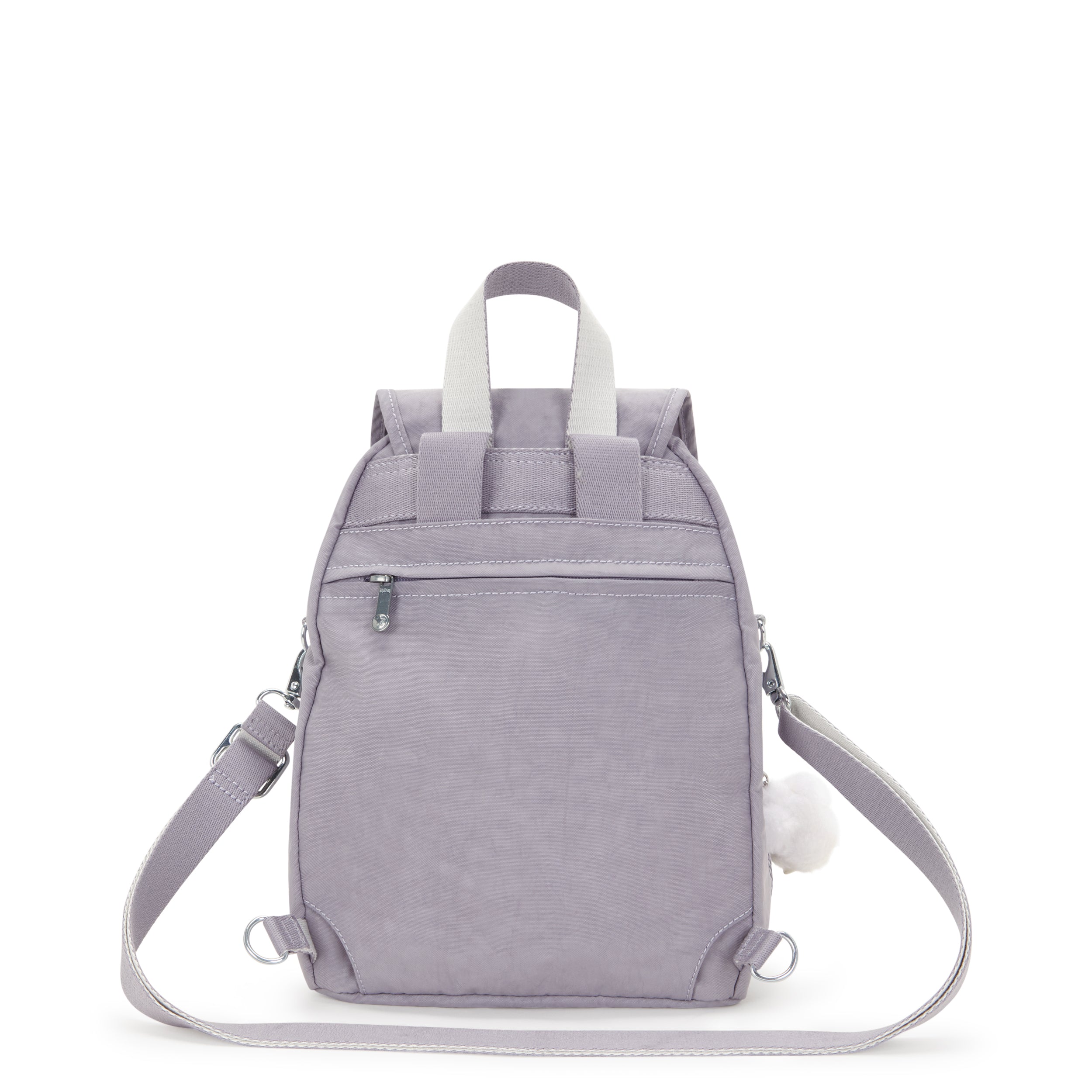 Kipling Firefly Up Tender Grey Small Backpack C212887-1FB