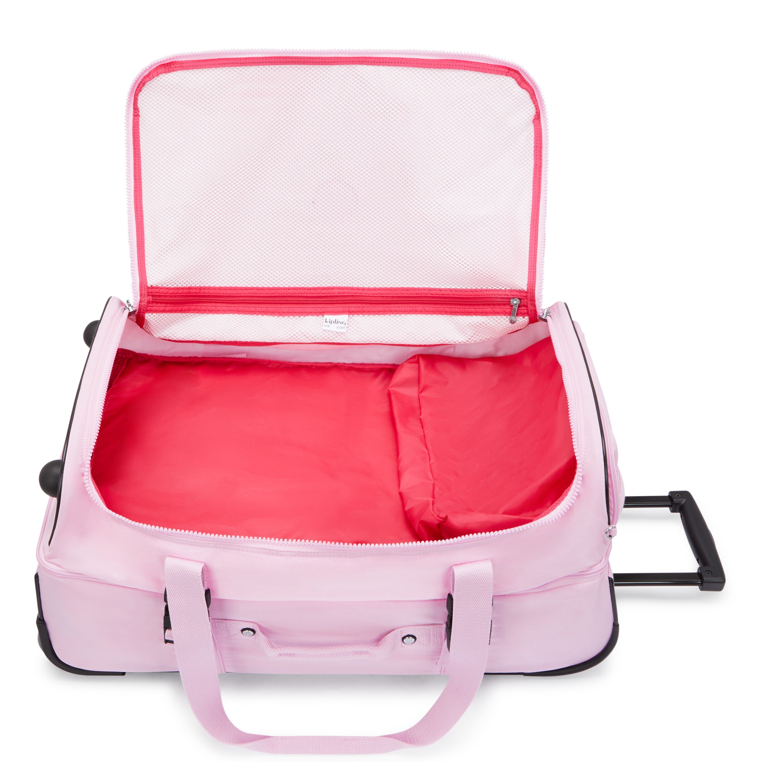 Kipling Teagan M Blooming Pink Medium Wheeled Luggage C213367-R2C