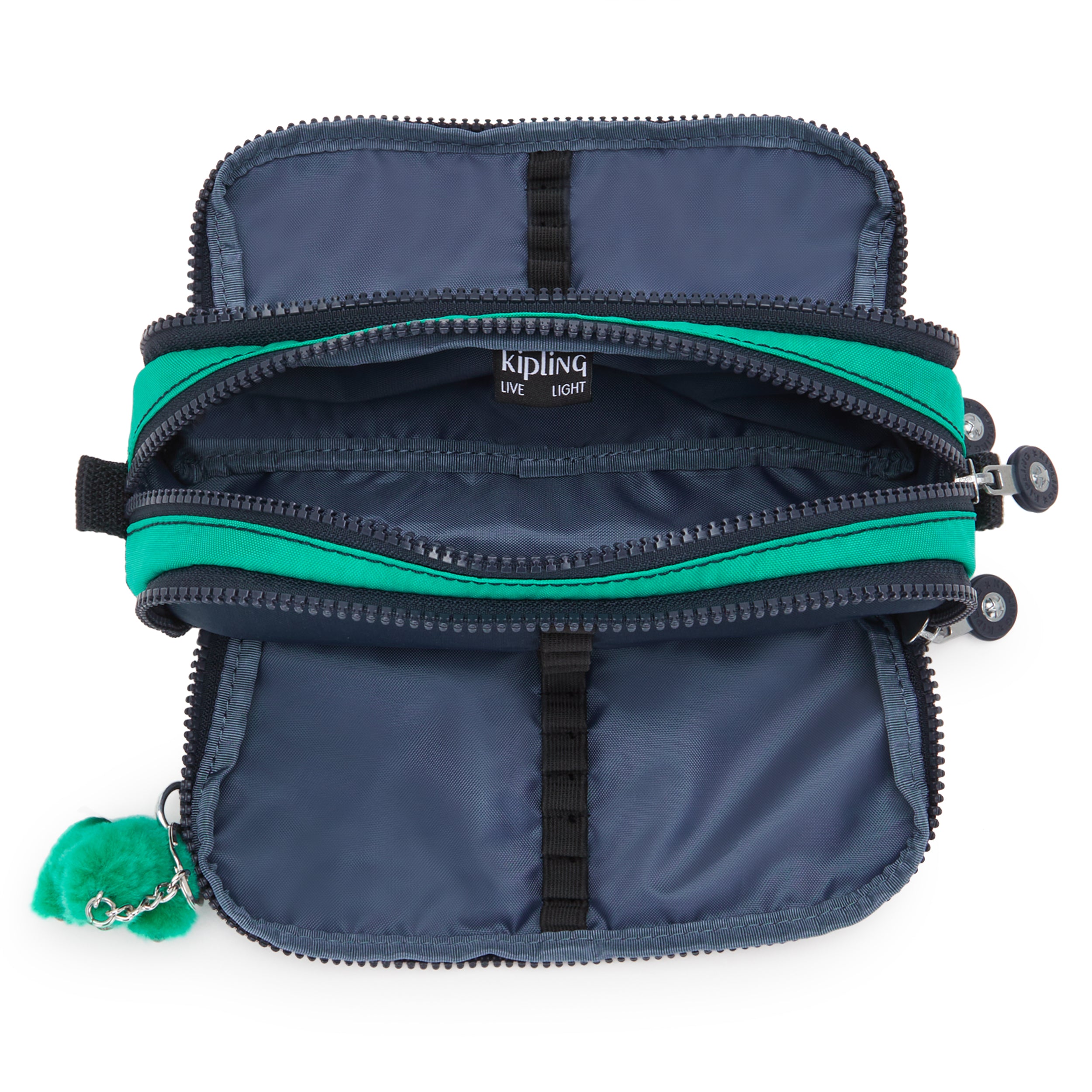 Kipling Gitroy Blue Green Bl Large Pencase C213564-CD7