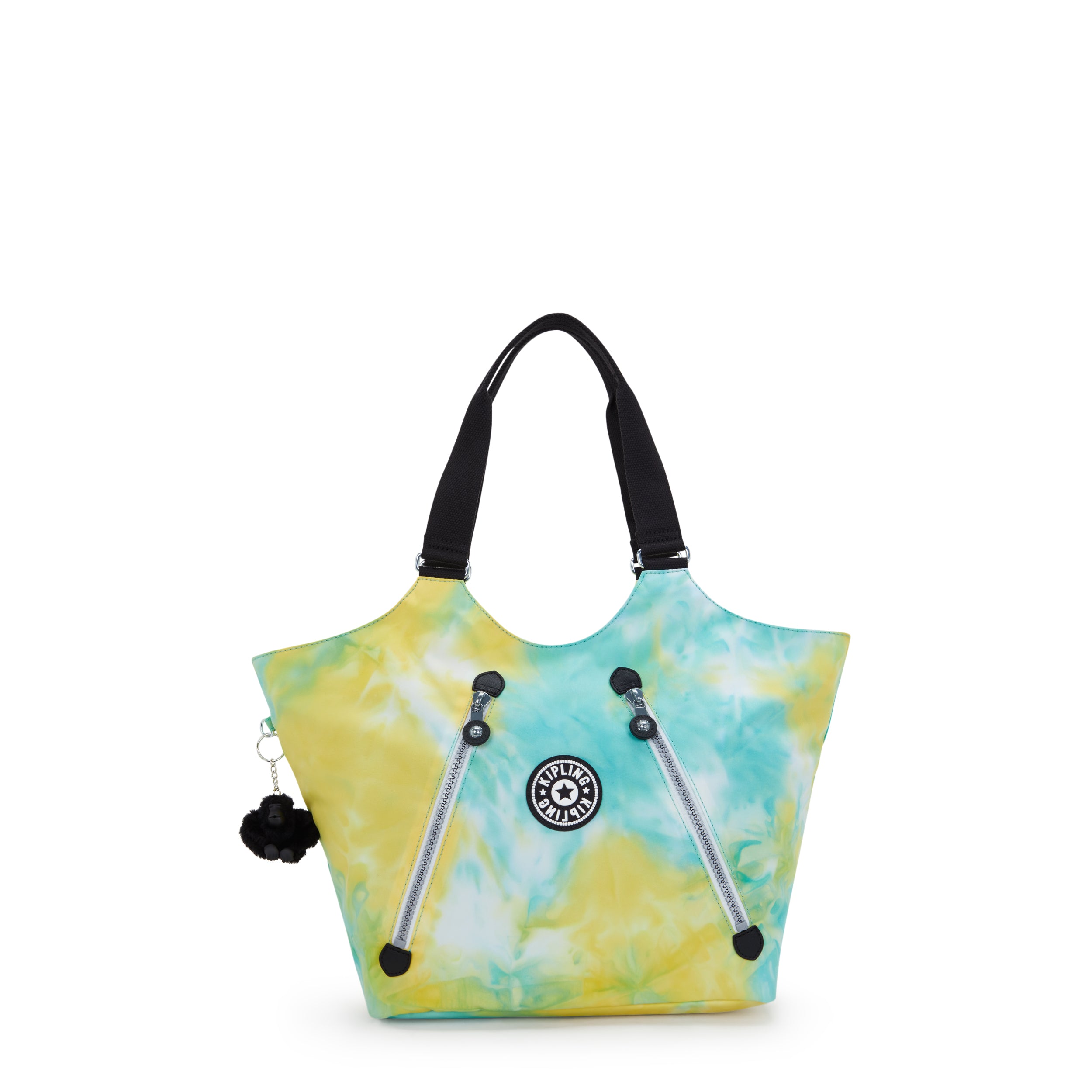 KIPLING-New Cicely-Medium Tote with Zipped Closure-My Tie Dye-I2888-X95