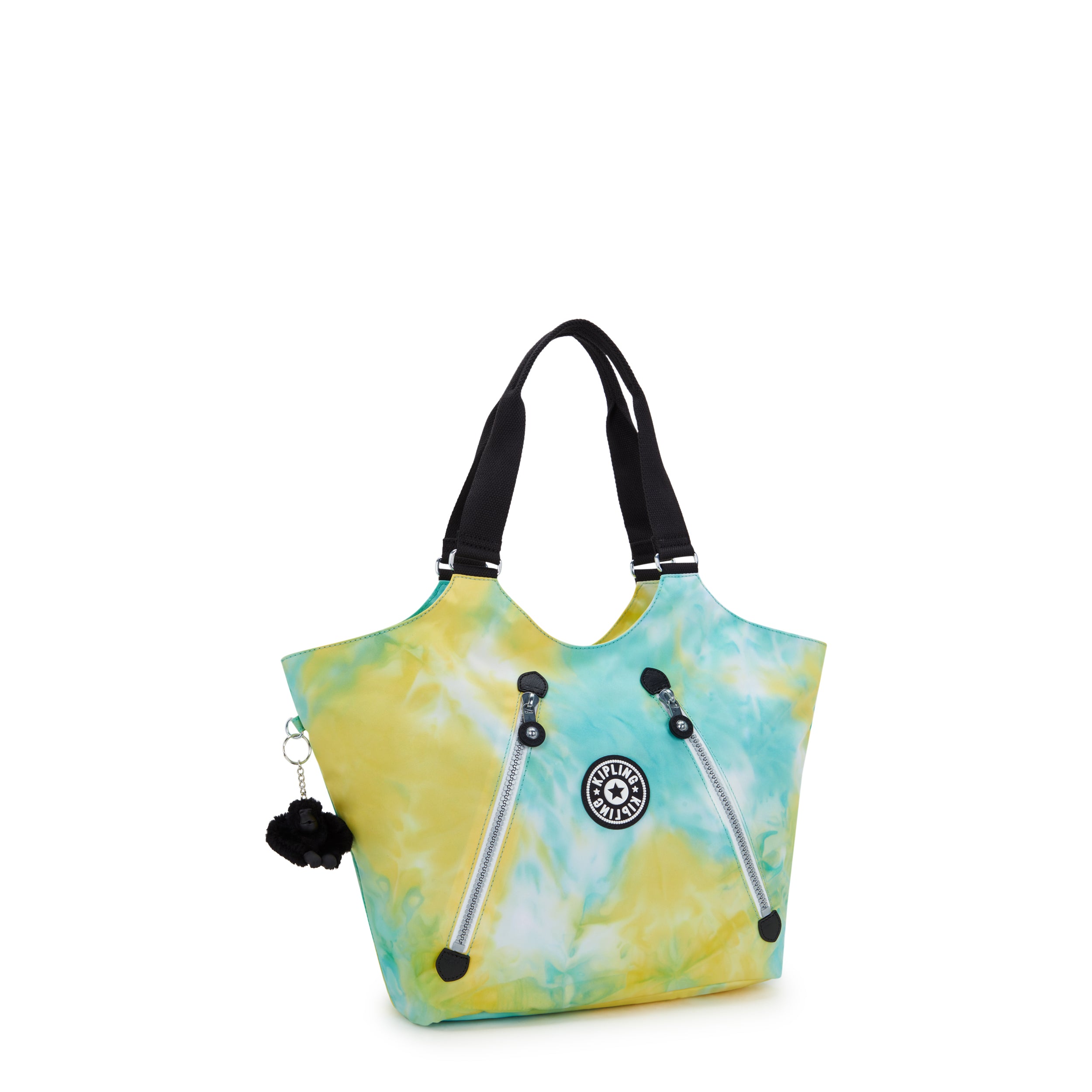 Kipling New Cicely My Tie Dye Medium Tote Bag C2I2888-X95