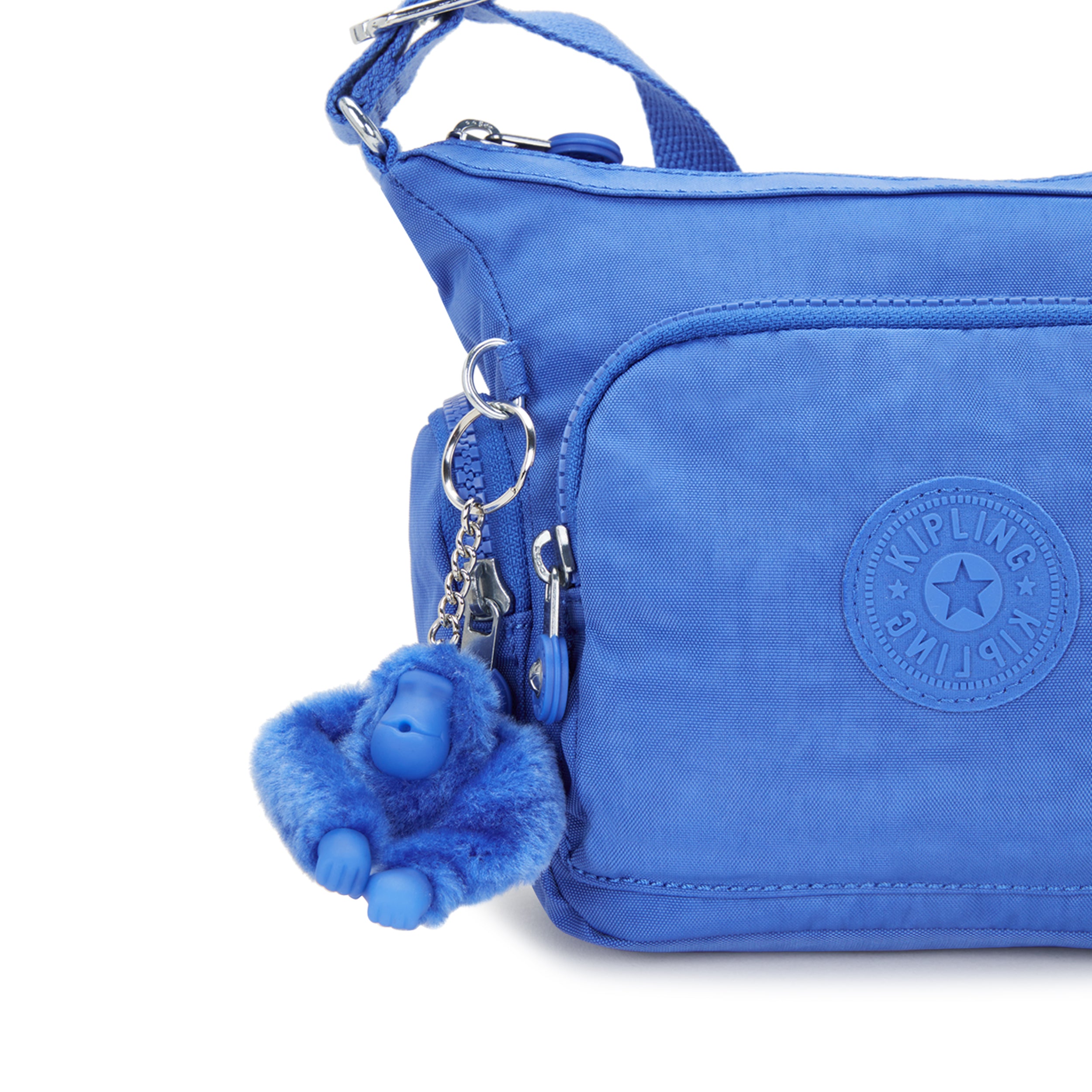 Kipling Gabbie Mini Havana Blue Small Crossbody Bag C2I3057-JC7