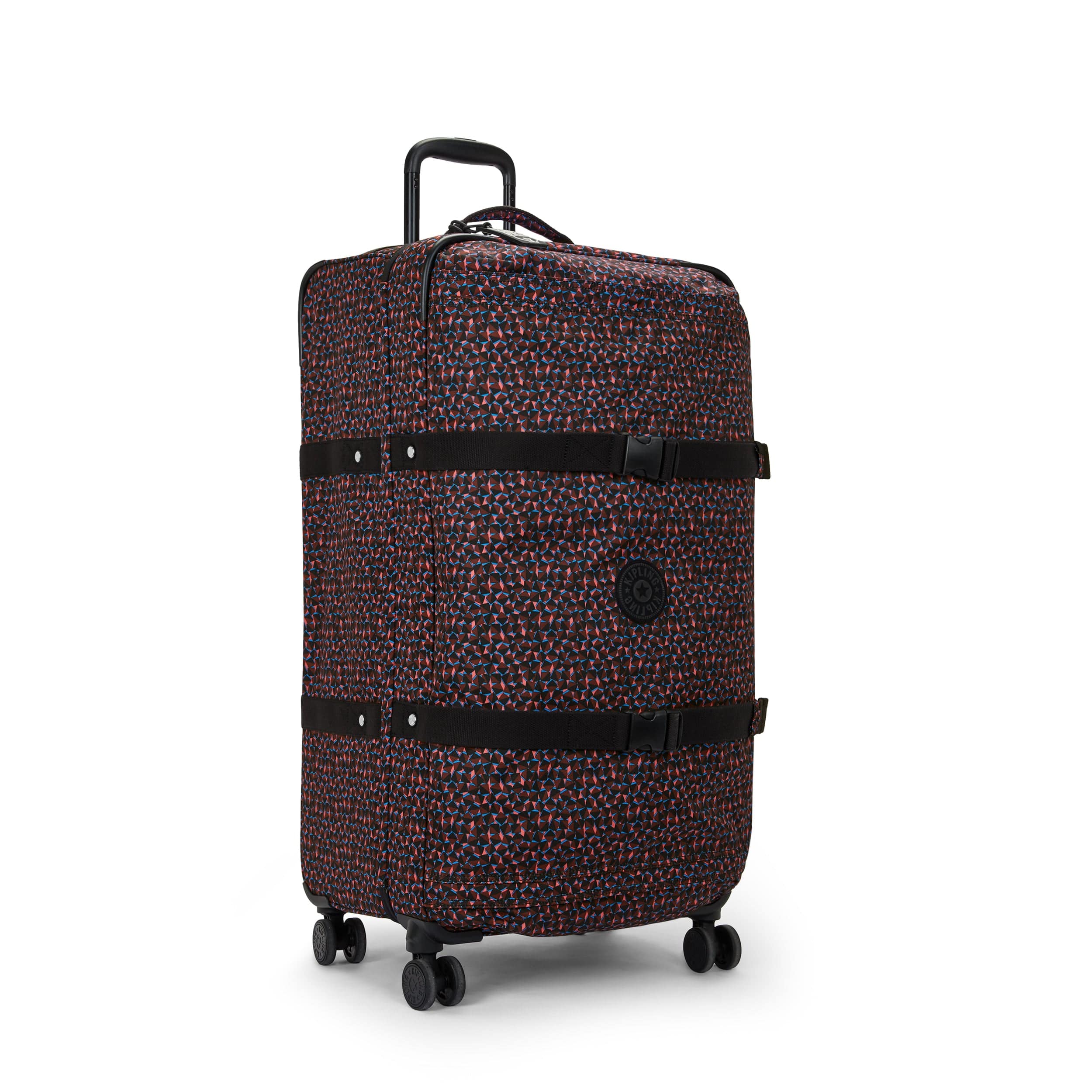 Kipling Spontaneous L Happy Squares Large Wheeled Luggage C2I3397-B3X