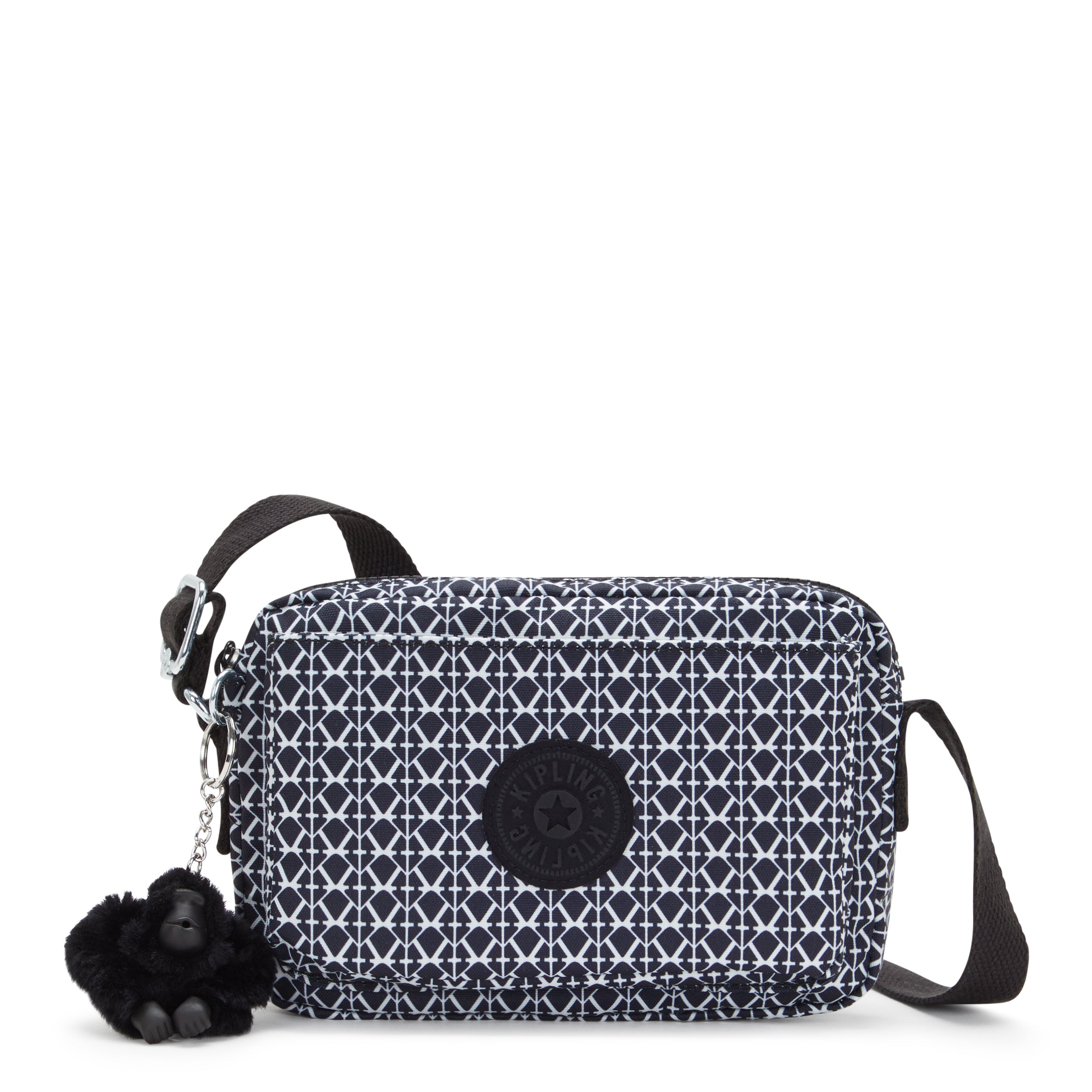 KIPLING-Abanu-Small crossbody-Signature Print-I3942-DD2