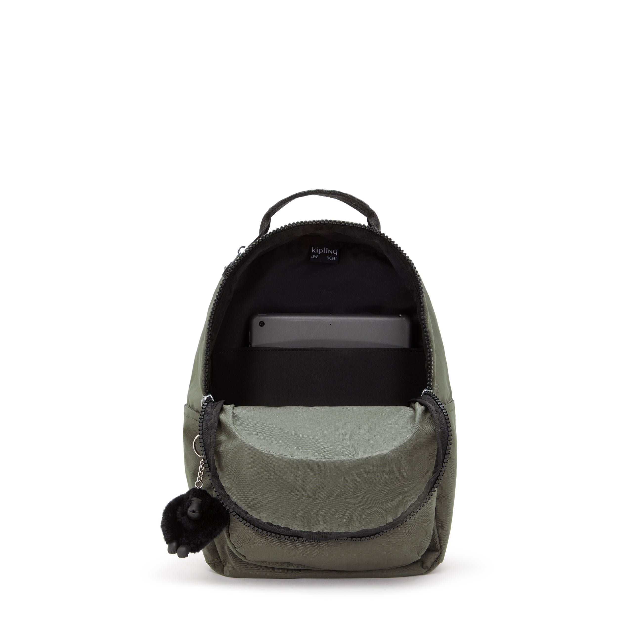 Kipling Seoul S Green Moss Small Backpack C2I4082-88D