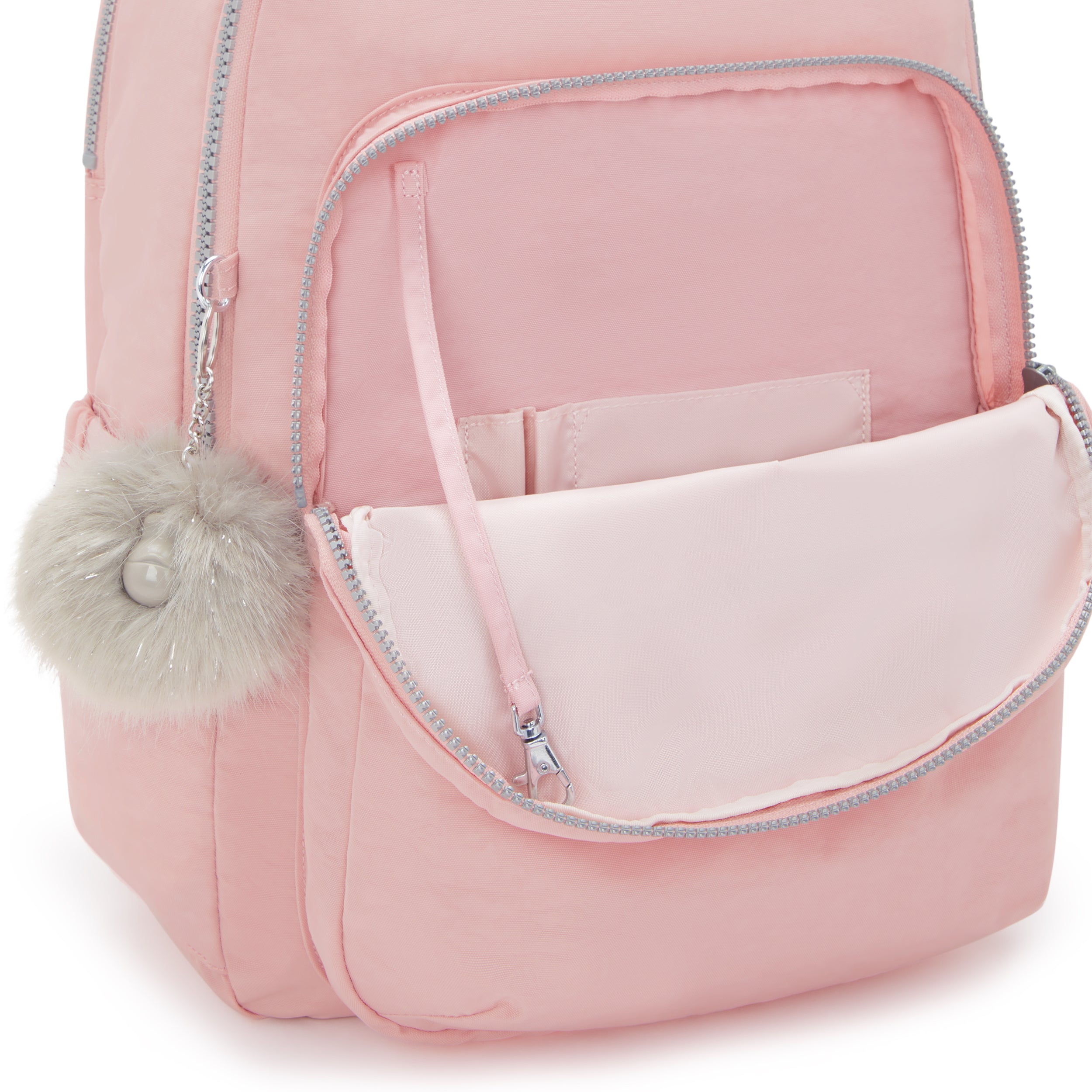 Kipling Seoul Lap Bridal Rose Large Backpack C2I4275-46Y