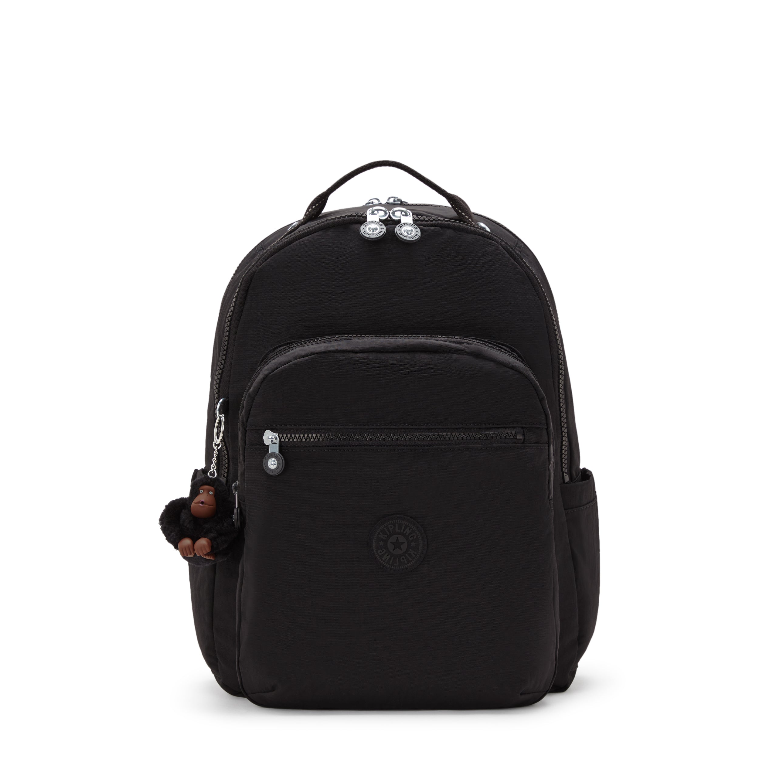 Kipling Seoul Lap True Black Large Backpack C2I4275-J99