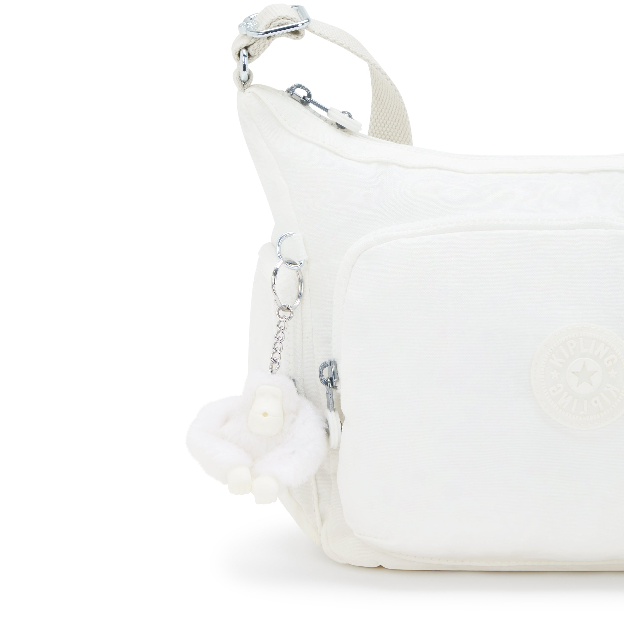 Kipling Gabb S Pure Alabaster Medium Crossbody Bag C2I4493-6KH