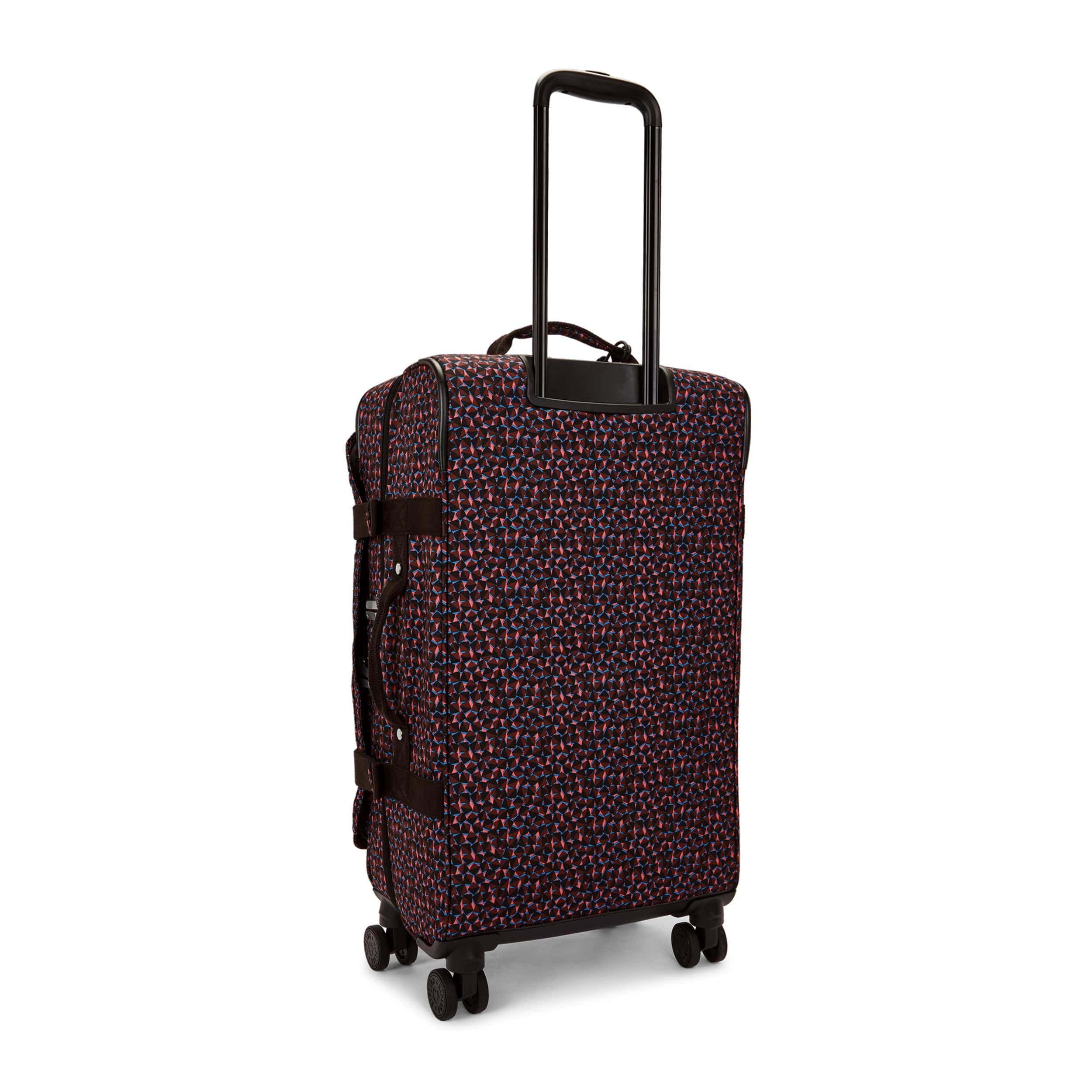 Kipling Spontaneous M Happy Squares Medium Wheeled Luggage C2I4556-B3X