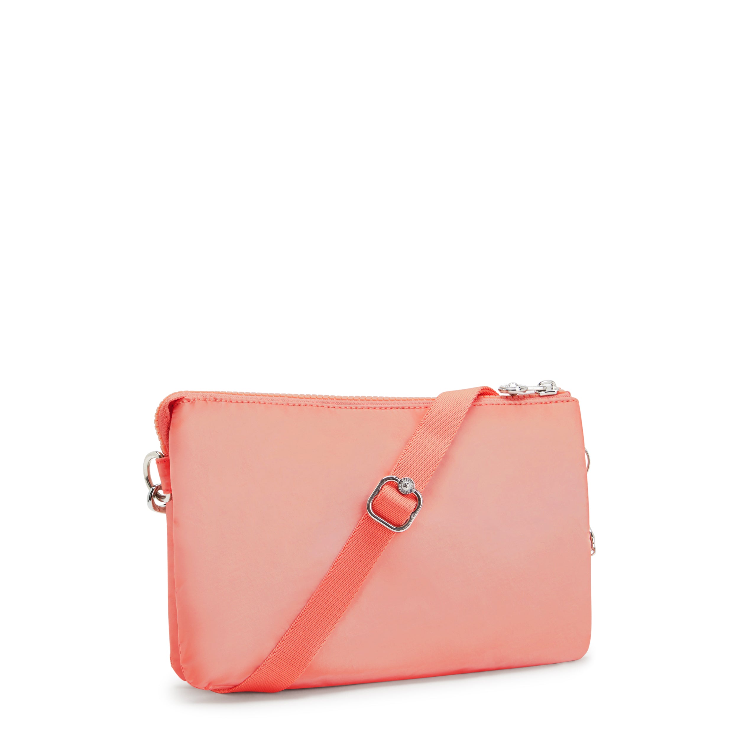 Kipling Riri Peach Glam Large Pouch with Crossbody Strap C2I4683-S7W