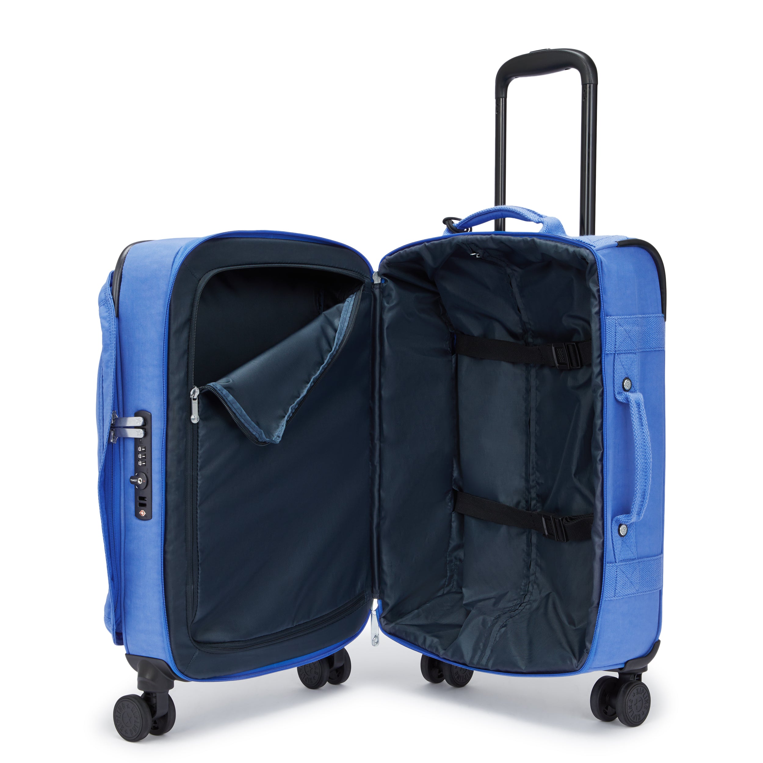 Kipling Spontaneous S Havana Blue Small Cabin Wheeled Luggage C2I5508-JC7