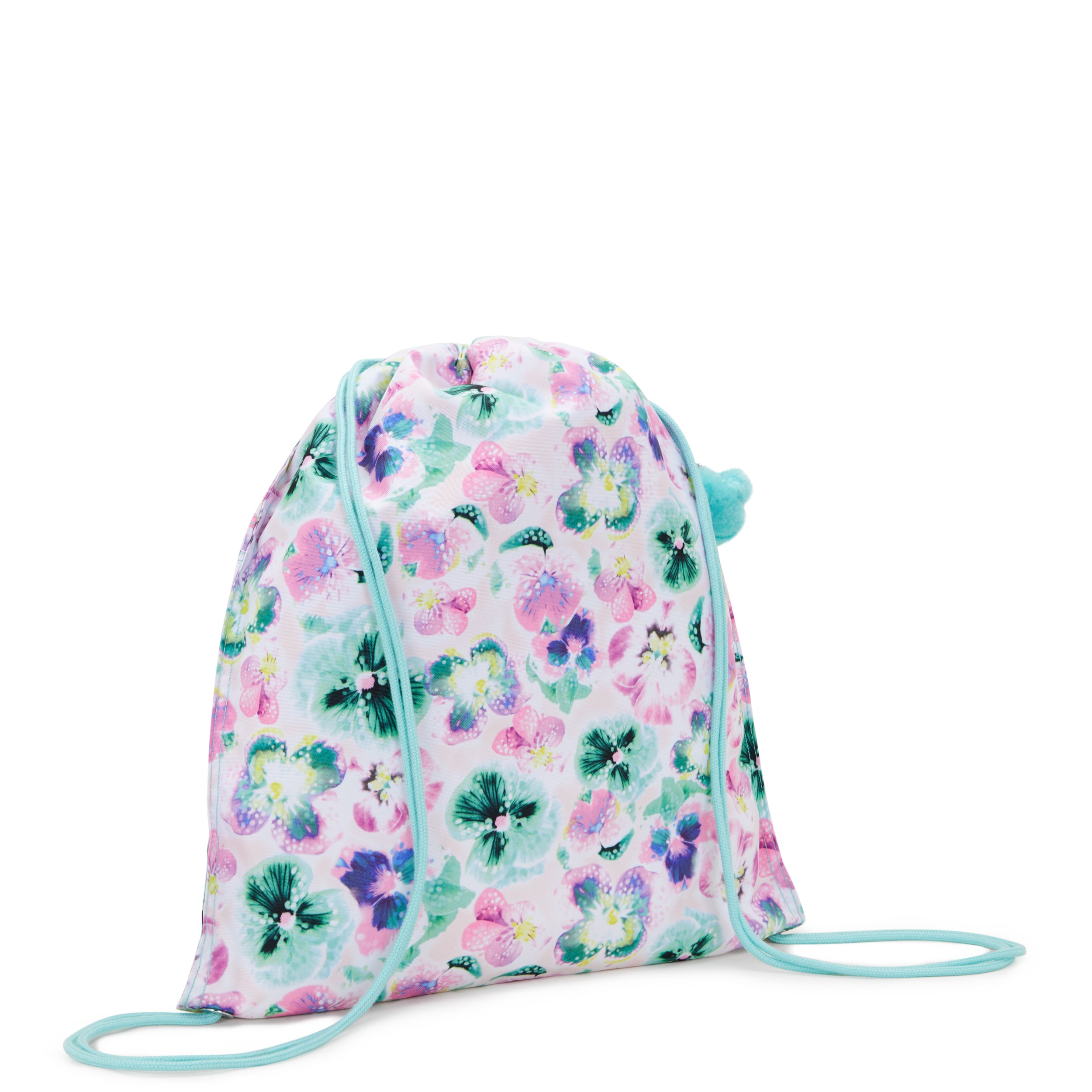 Kipling Supertaboo Aqua Blossom Medium Backpack C2I5637-7EC