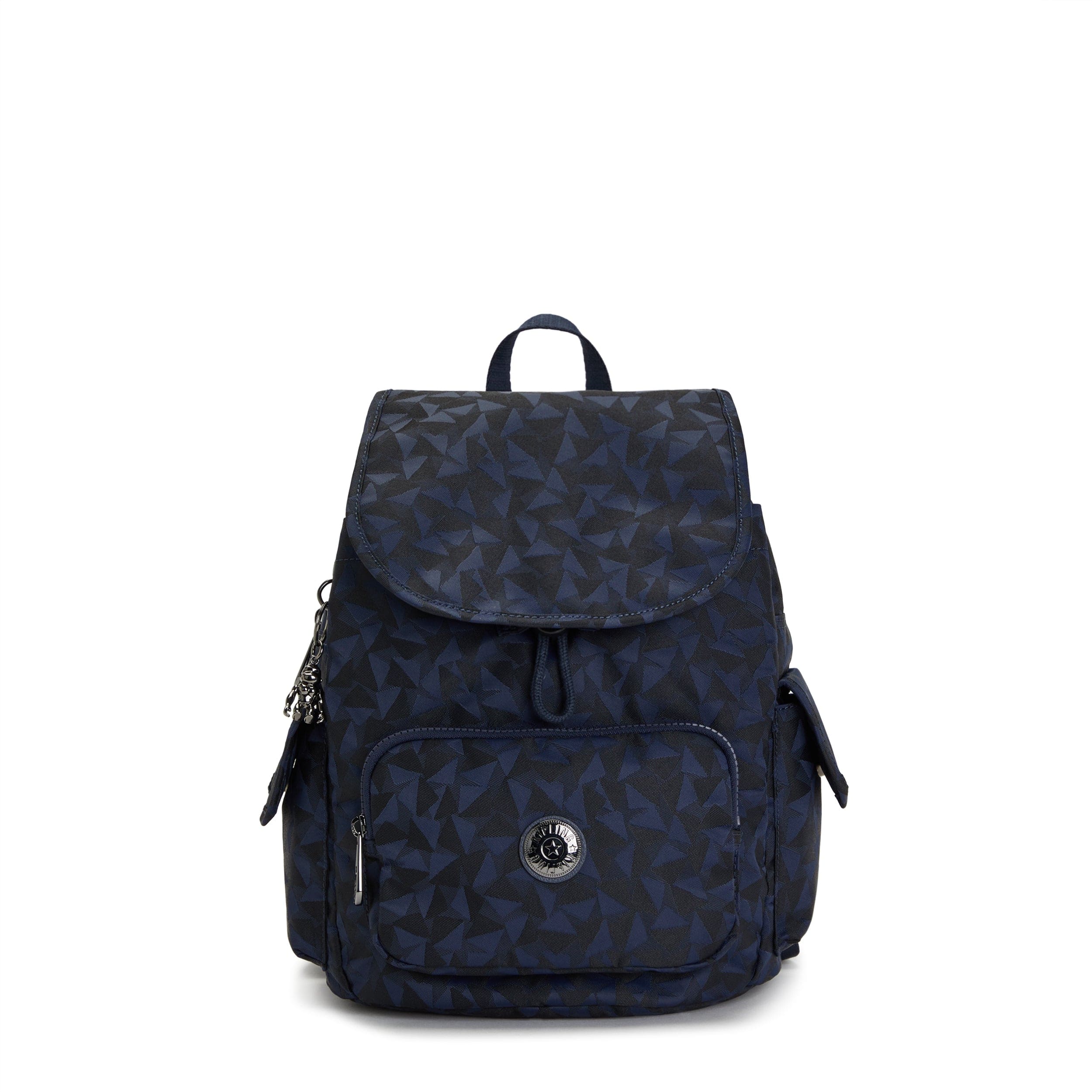 KIPLING-City Pack S-Small Backpack-Endless Navy Jacquard-I5821-3QA