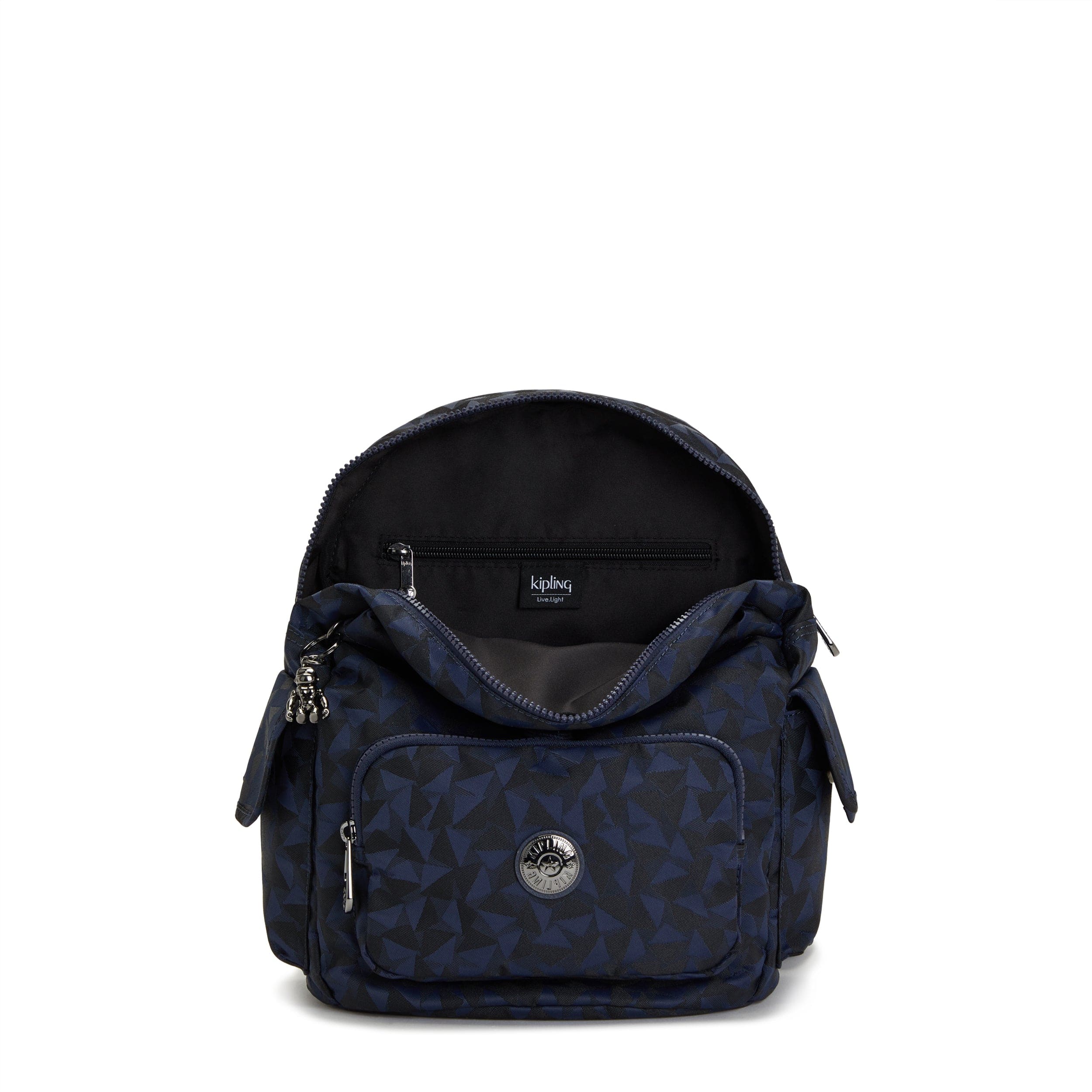 Kipling City Pack S Endless Navy Jacquard Small Backpack C2I5821-3QA