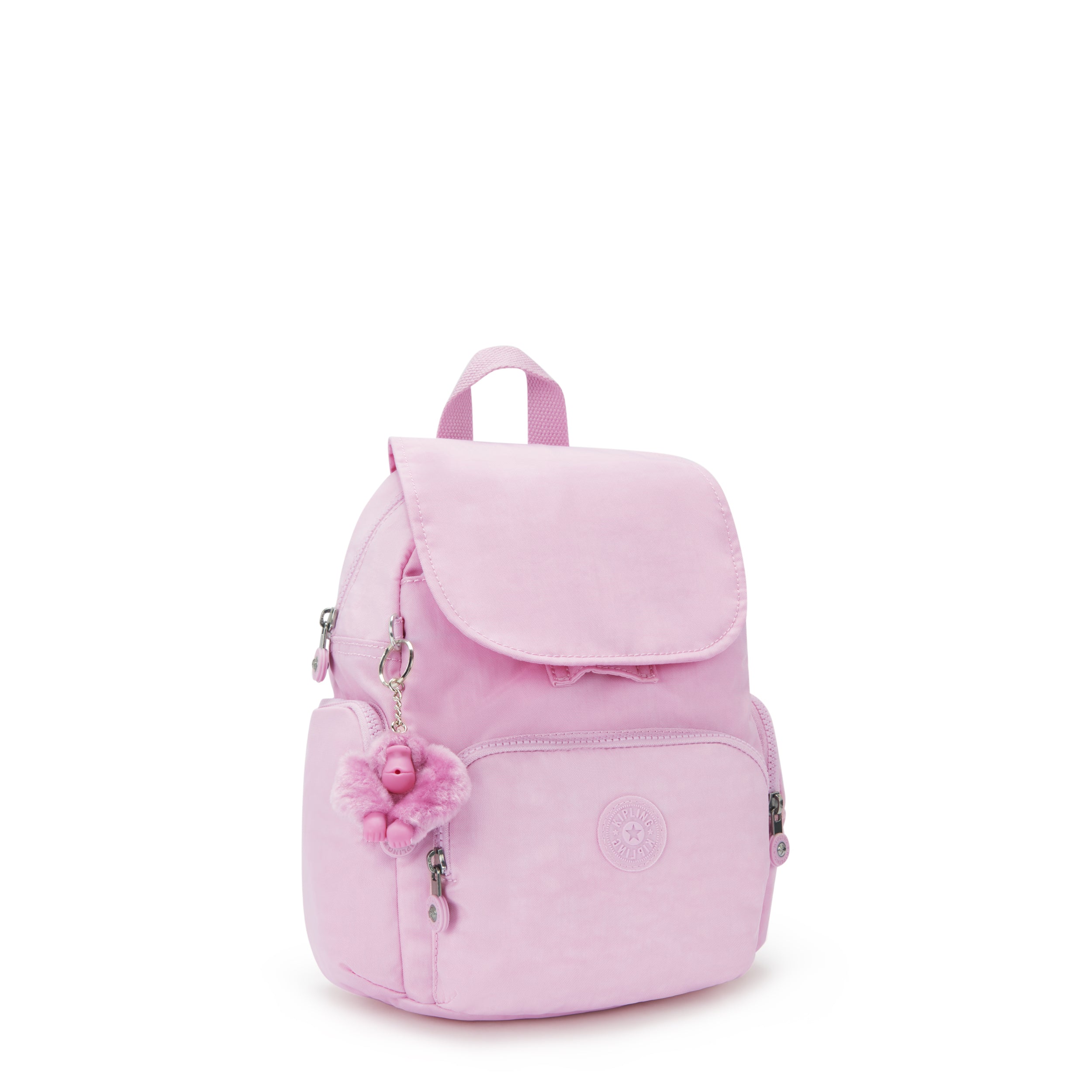 Kipling City Zip Mini Blooming Pink Mini Backpack C2I6046-R2C