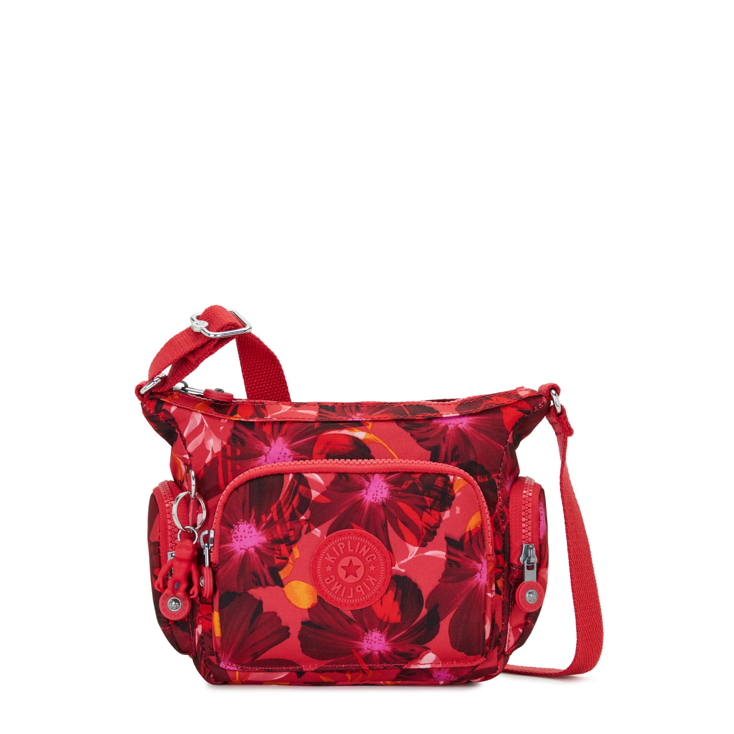 KIPLING-Gabbie Mini-Small Crossbody-Poppy Floral-I6193-P3T