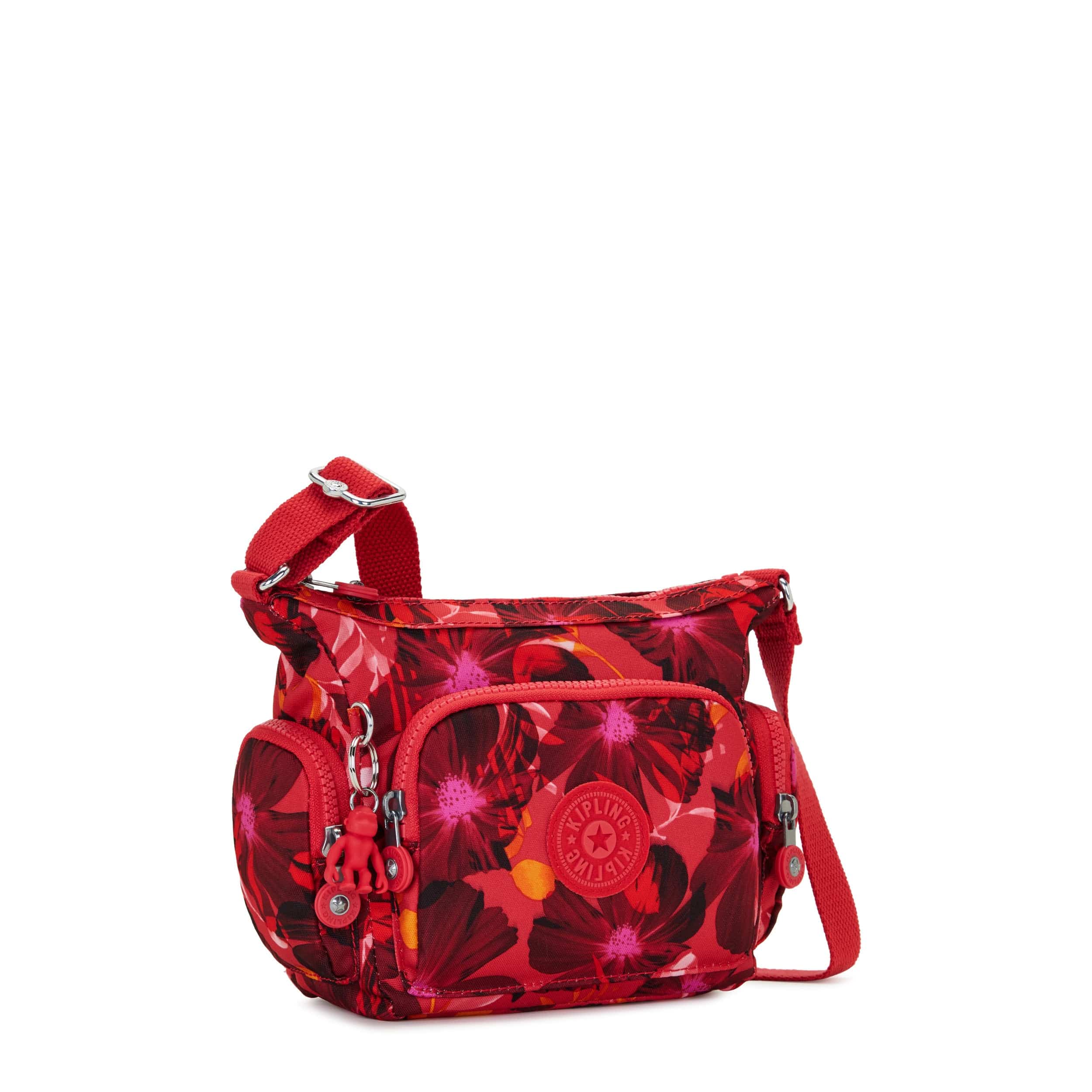 Kipling Gabbie Mini Poppy Floral Small Crossbody Bag C2I6193-P3T