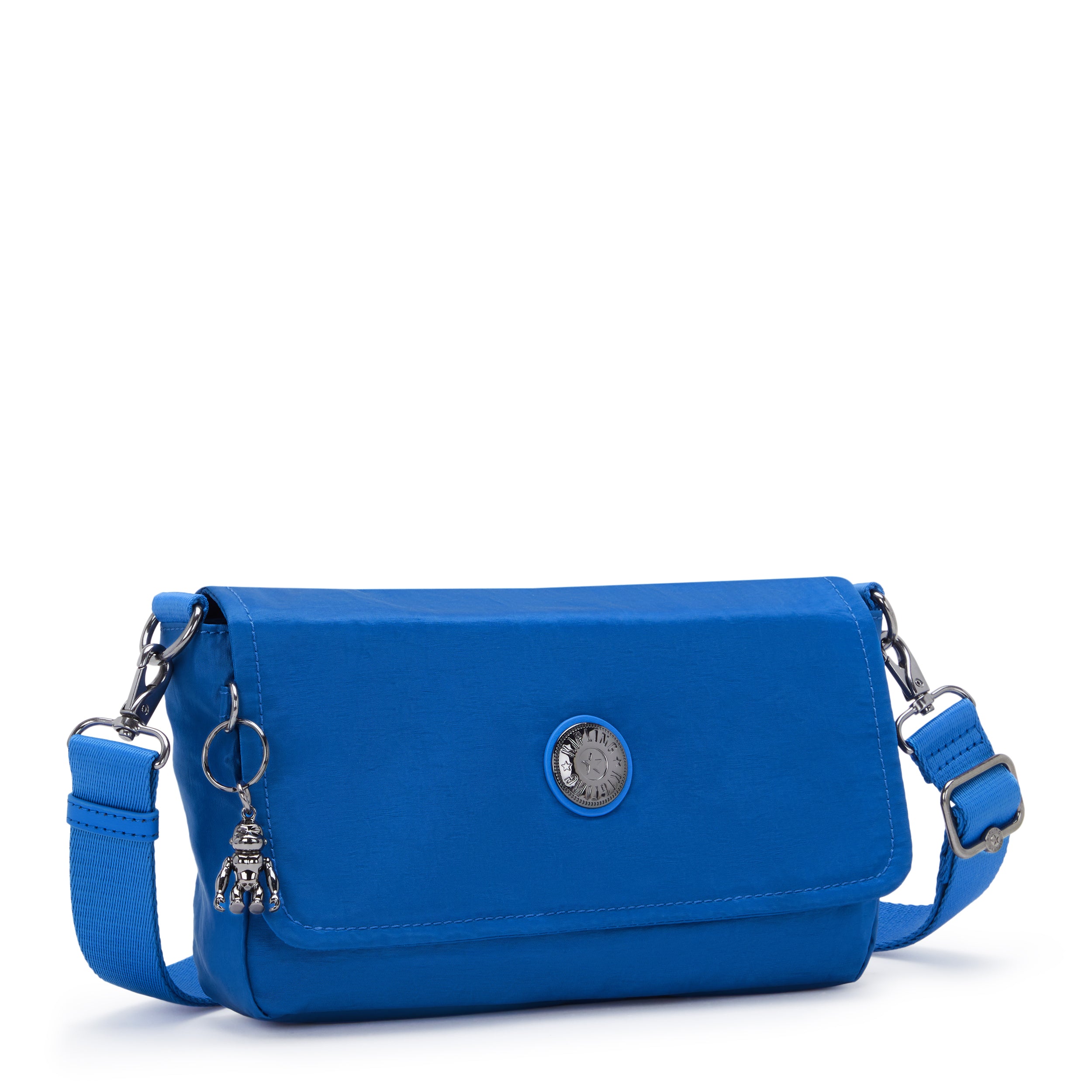 Kipling Aras Satin Blue Small Shoulder Bag C2I6941-S9H