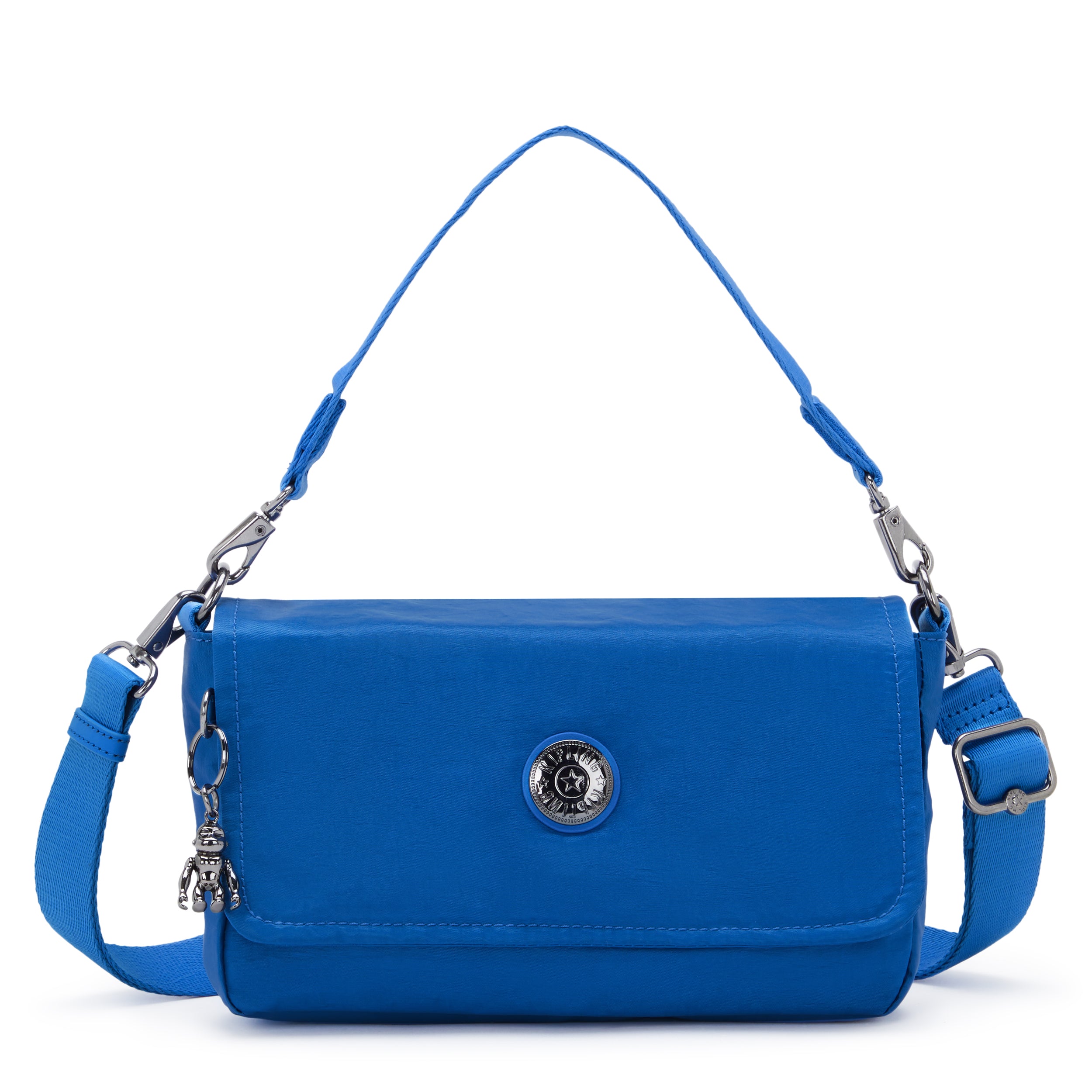 Kipling Aras Satin Blue Small Shoulder Bag C2I6941-S9H