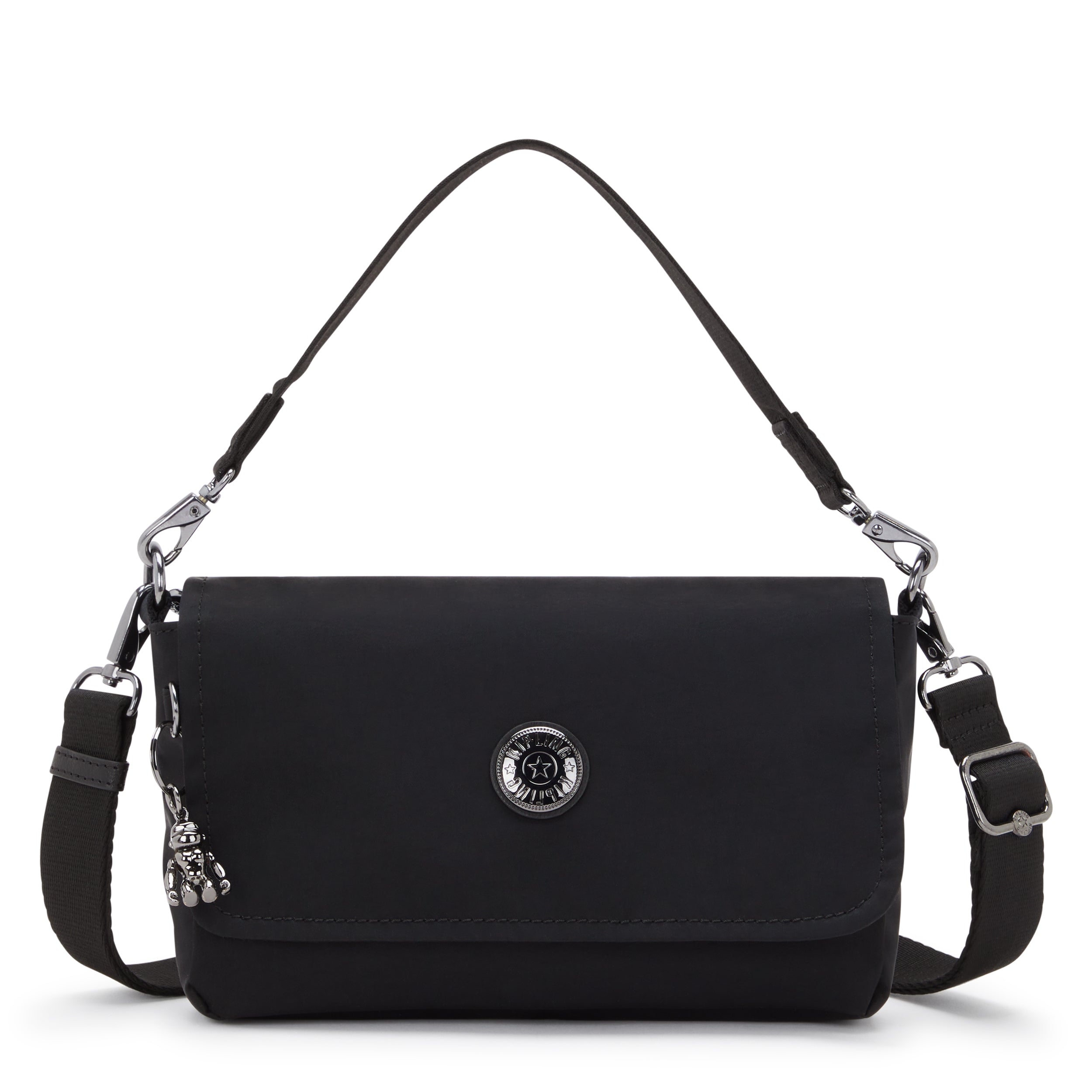 Kipling Aras Endless Black Small Shoulder Bag C2I6941-TB4