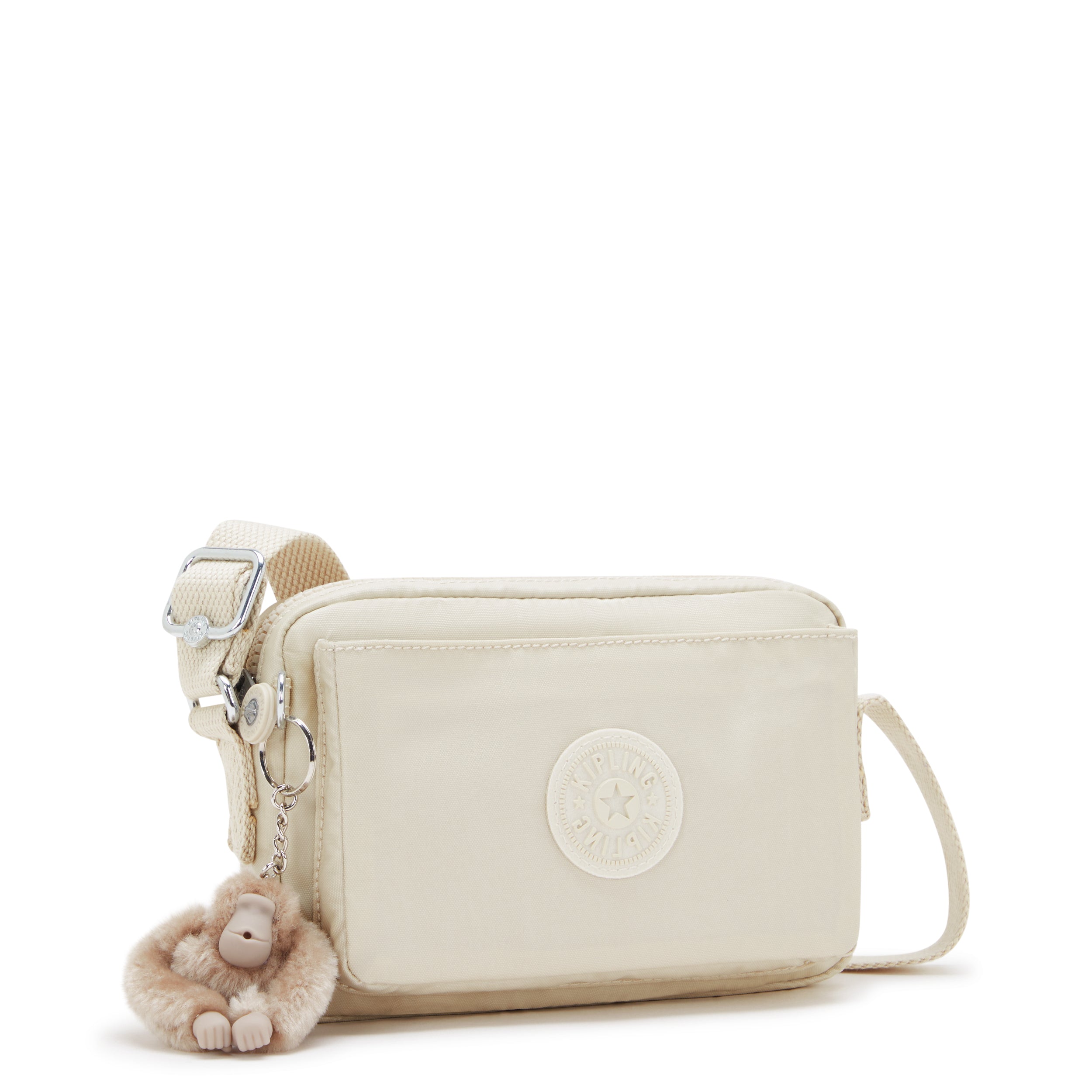 Kipling Abanu Beige Pearl Small Crossbody Bag C2I7248-3KA